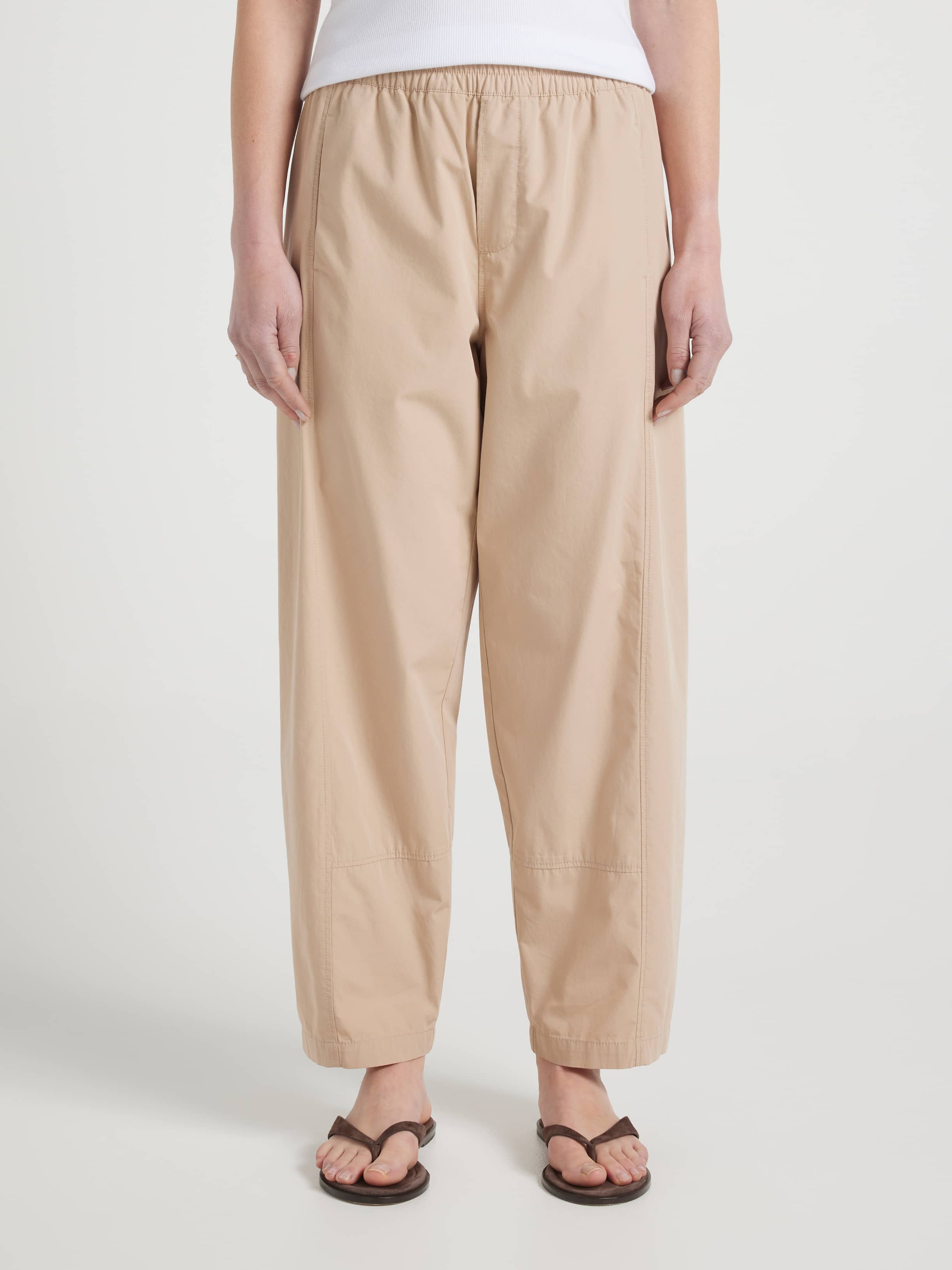 Cody Pull On Barrel Leg Ankle Pant