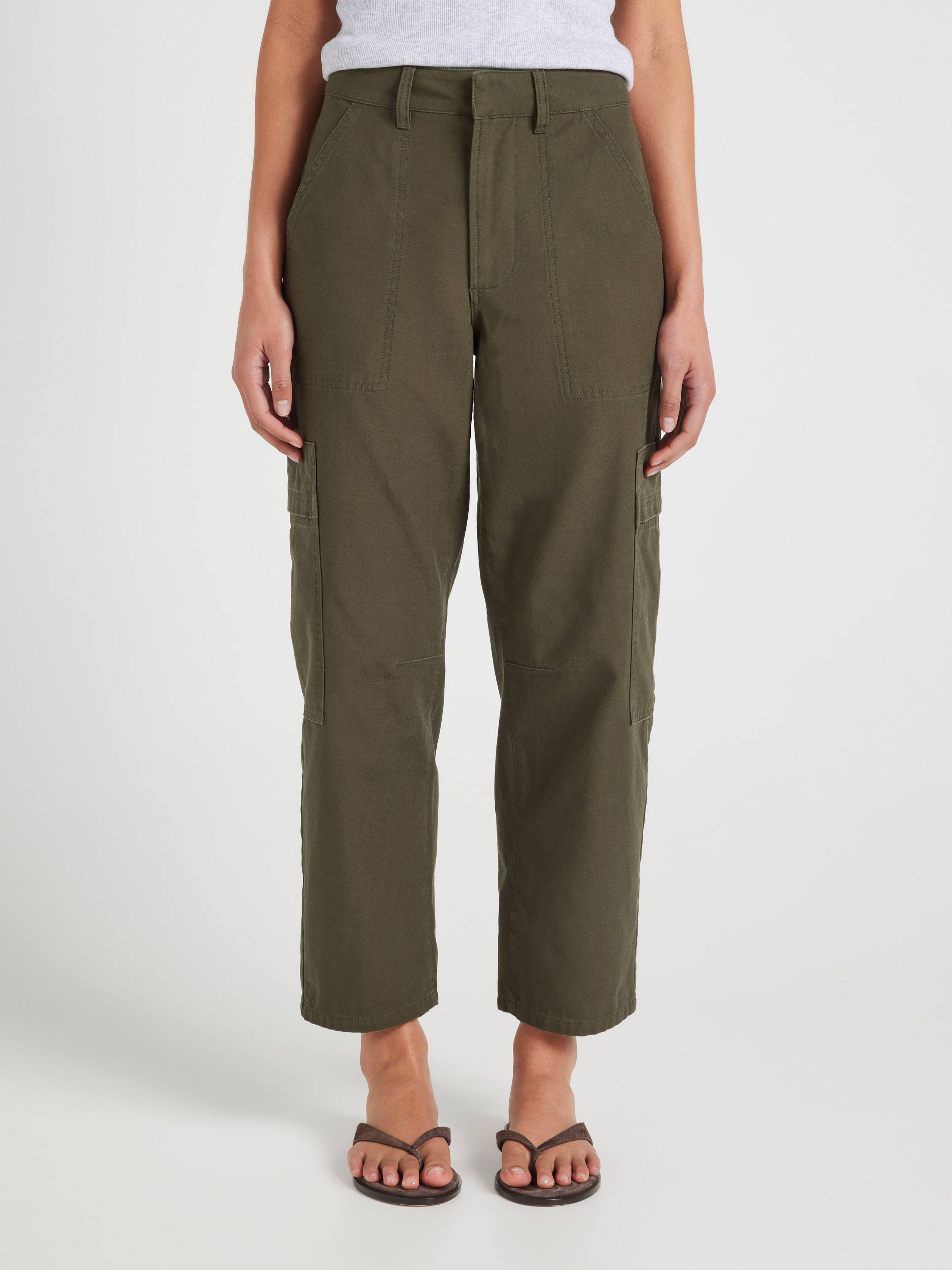 Sonoma Mid Rise Soft Cargo Ankle Pants