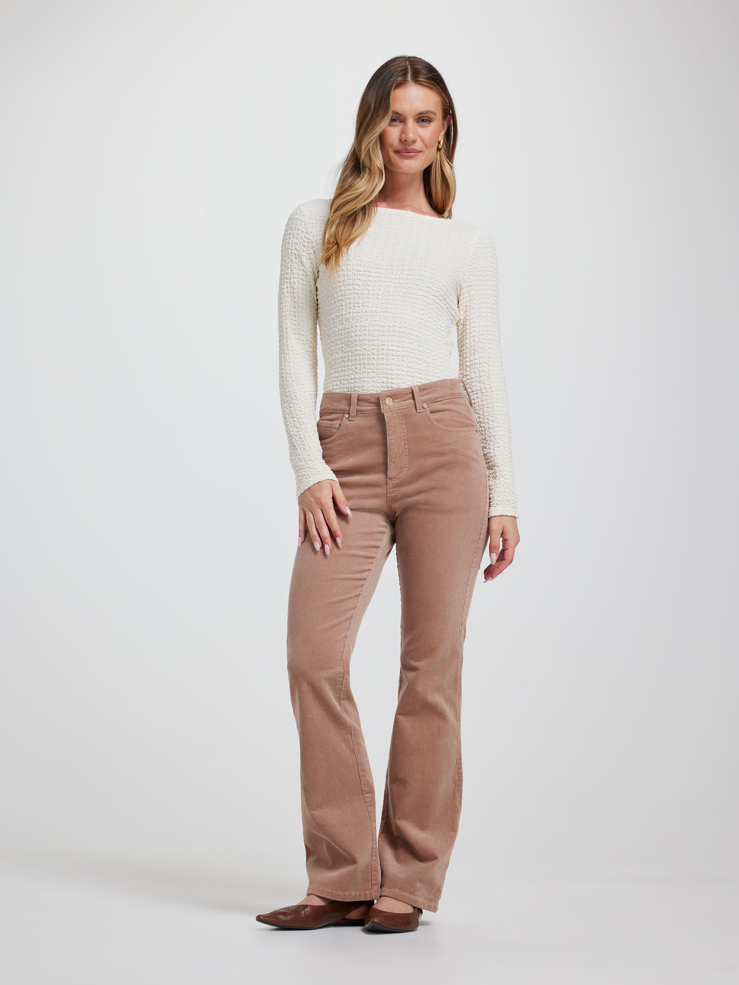 Cord Bootcut Pant