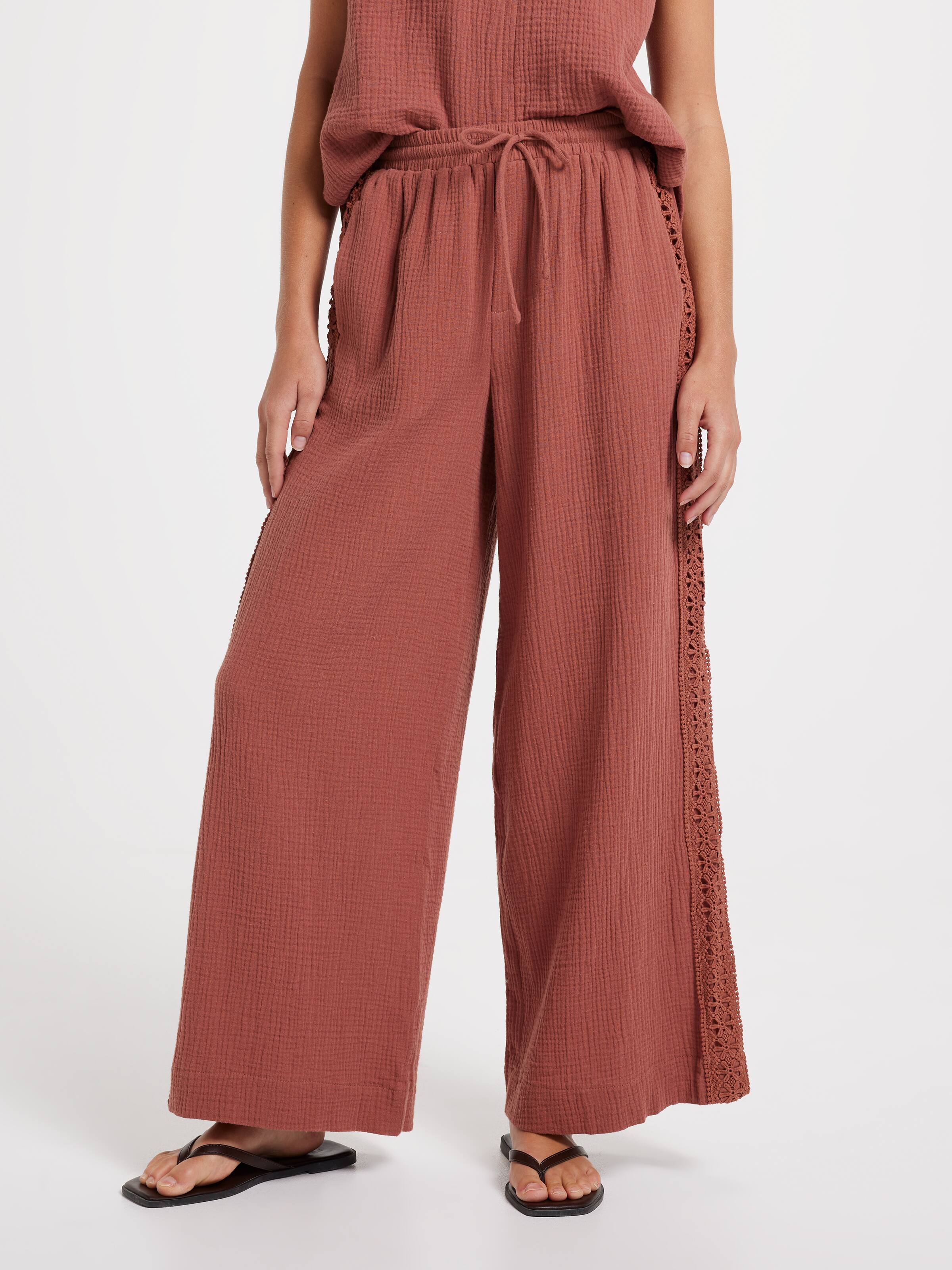 Cheese Cloth Resort Pant
