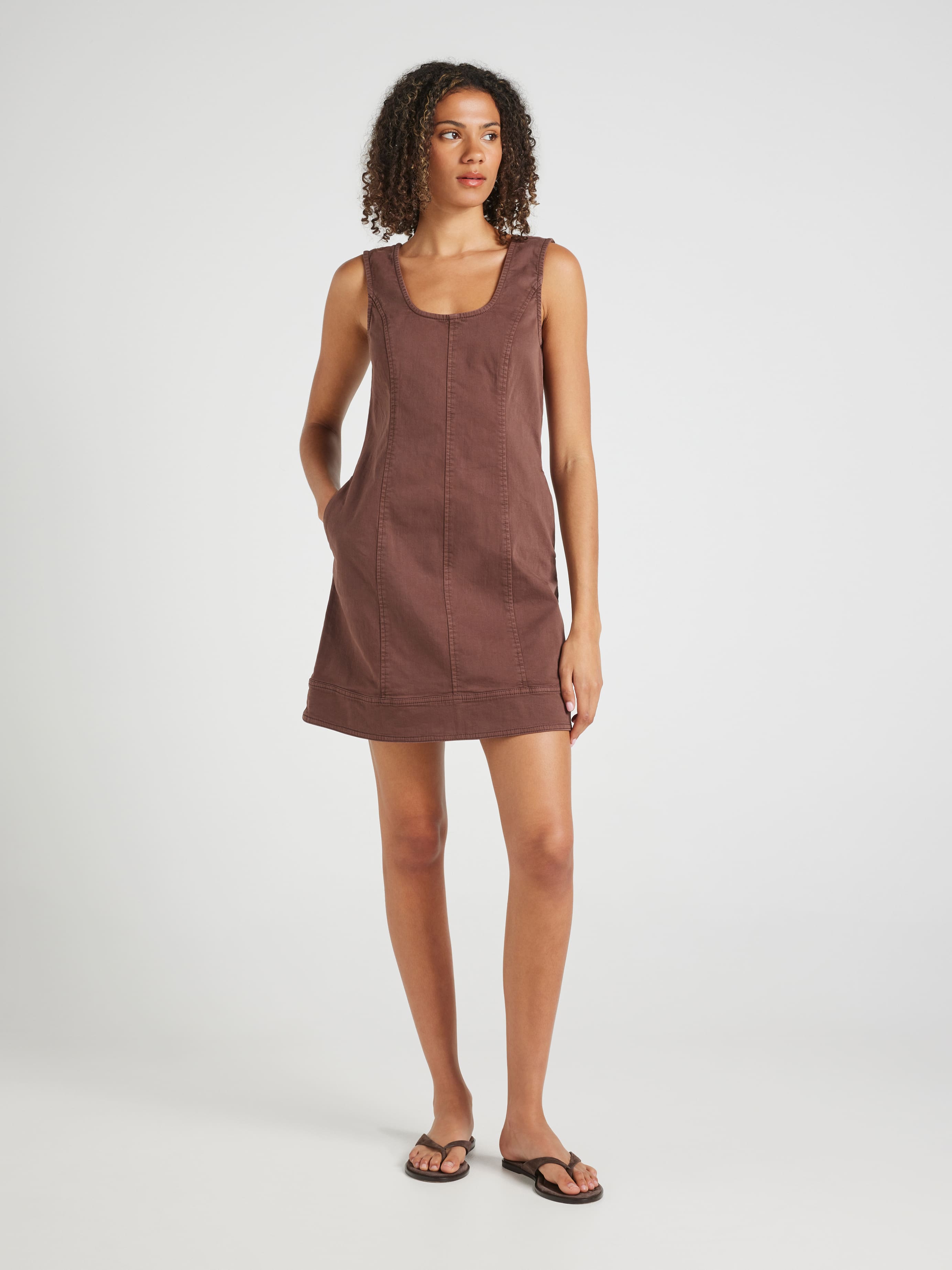 Amaze Billi Mini Denim Dress
