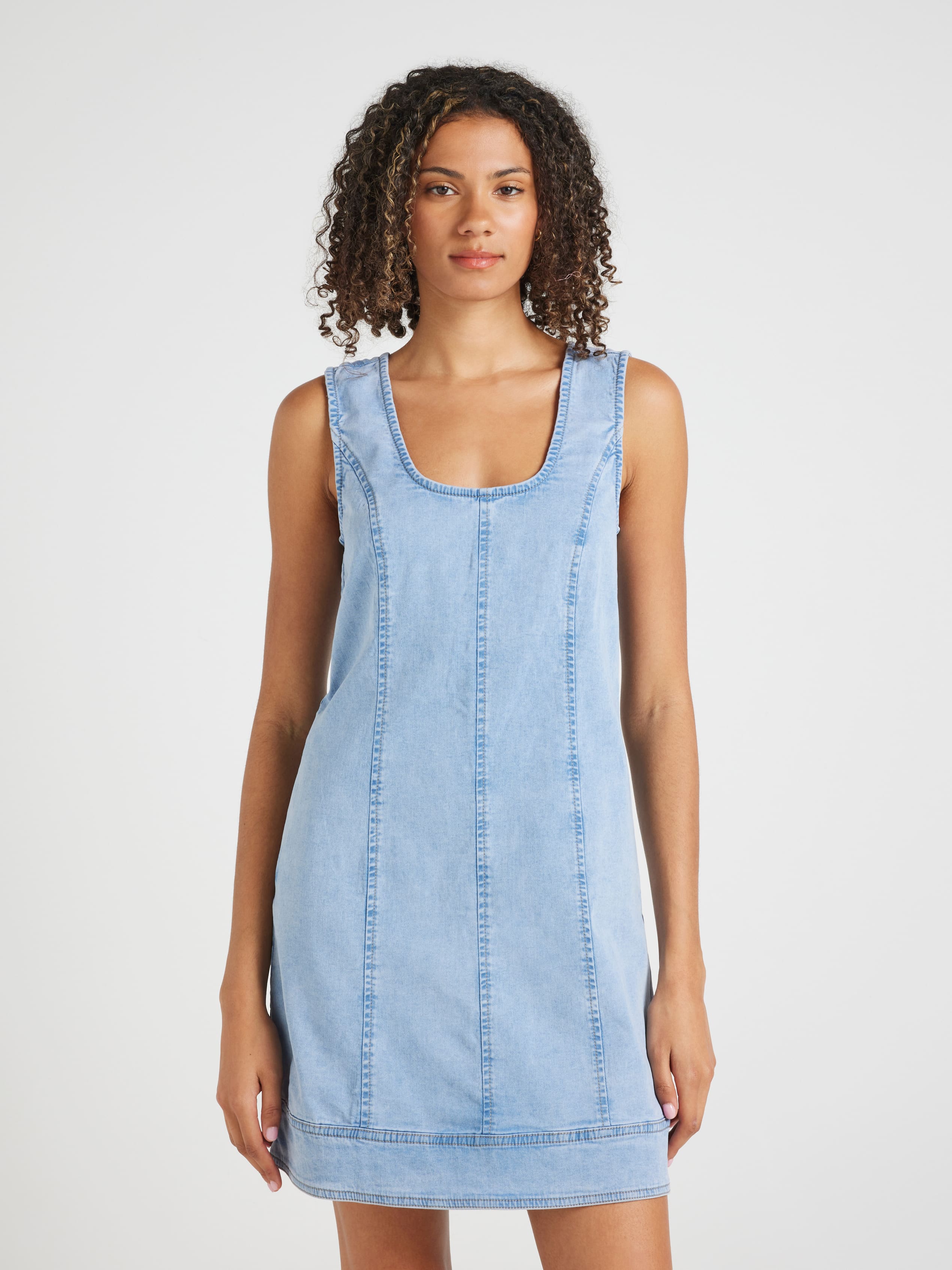 Amaze Billi Mini Denim Dress