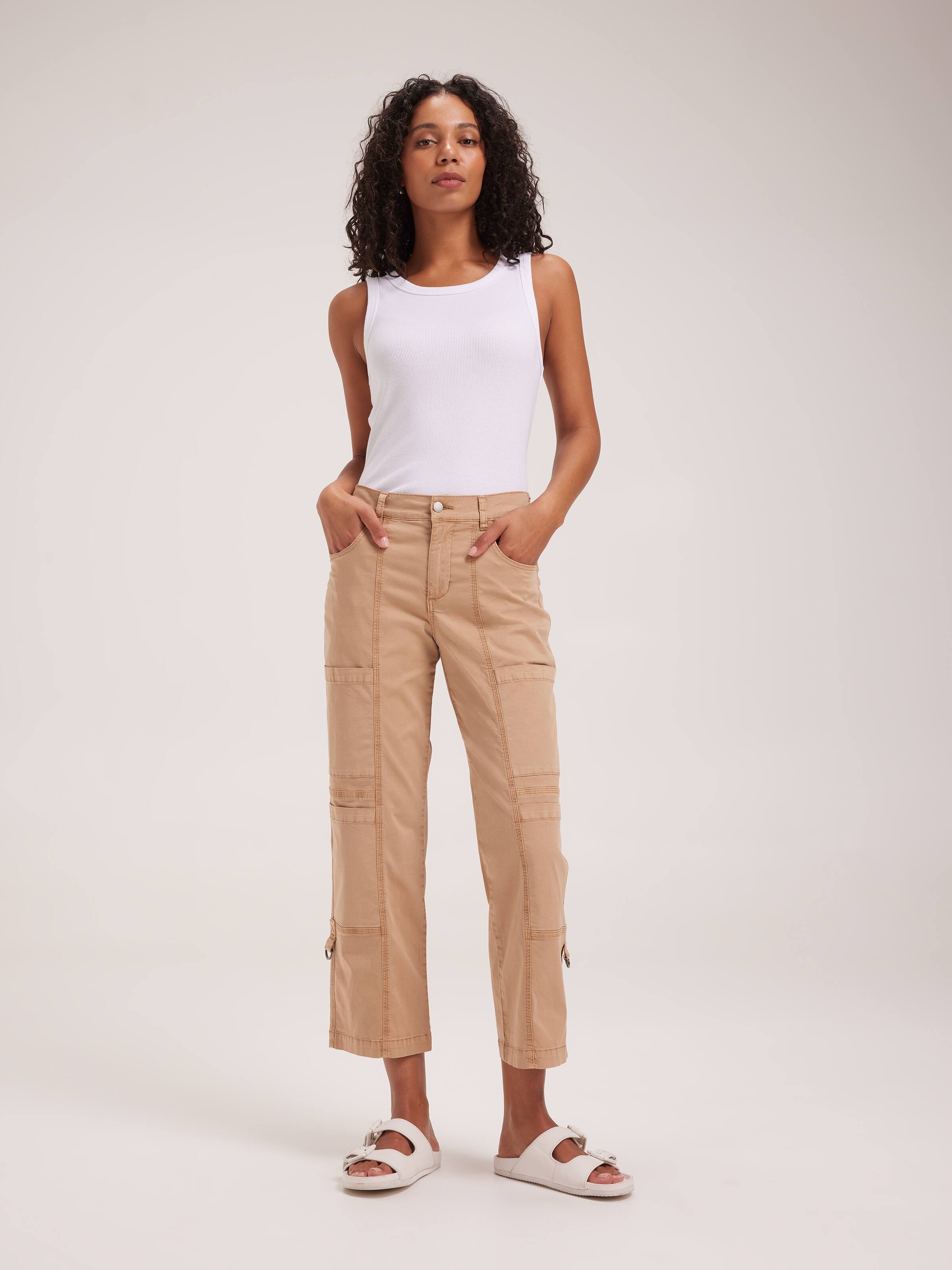 Celia Straight Cargo Pant