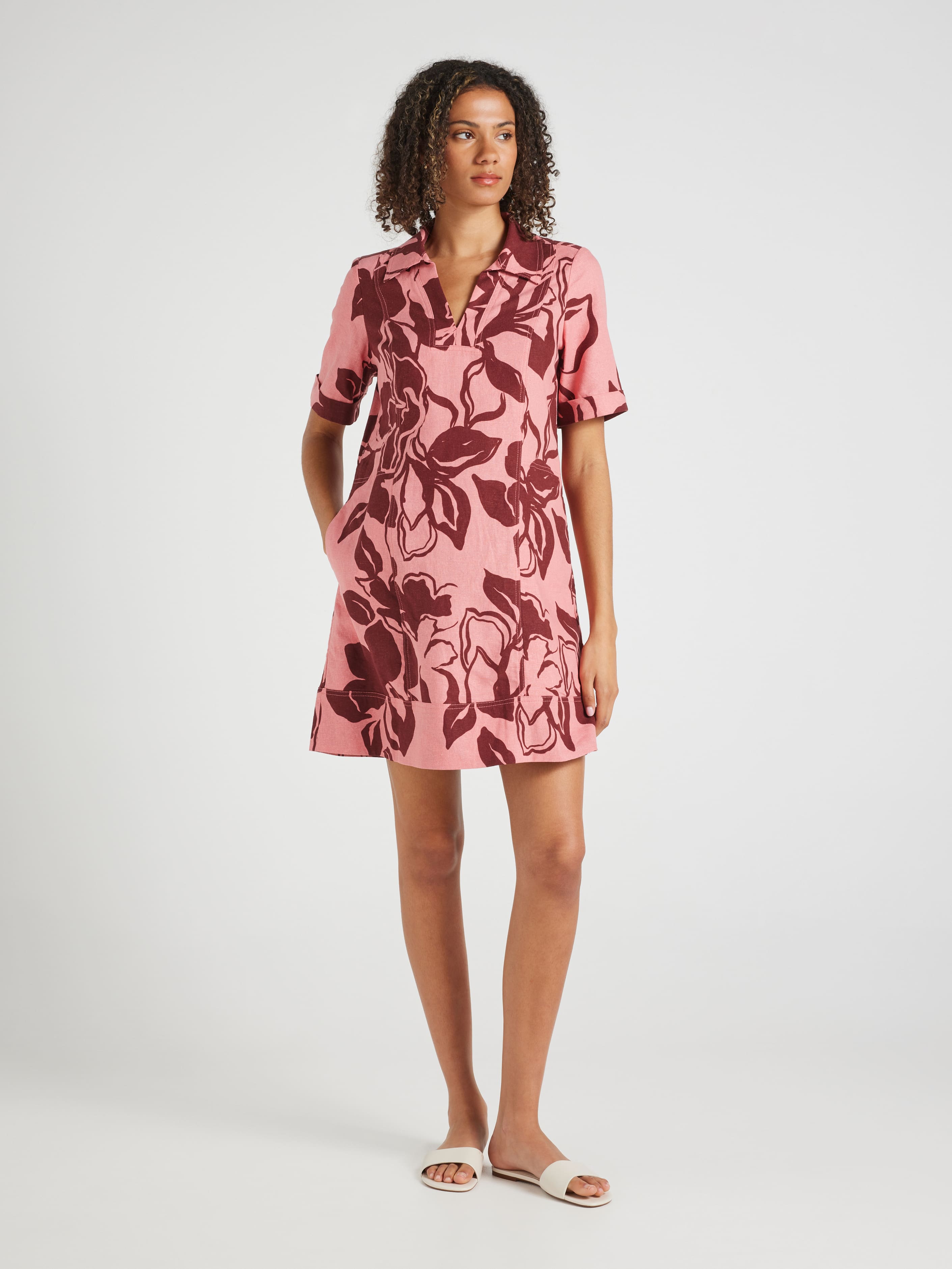 Autumn Popover Dress