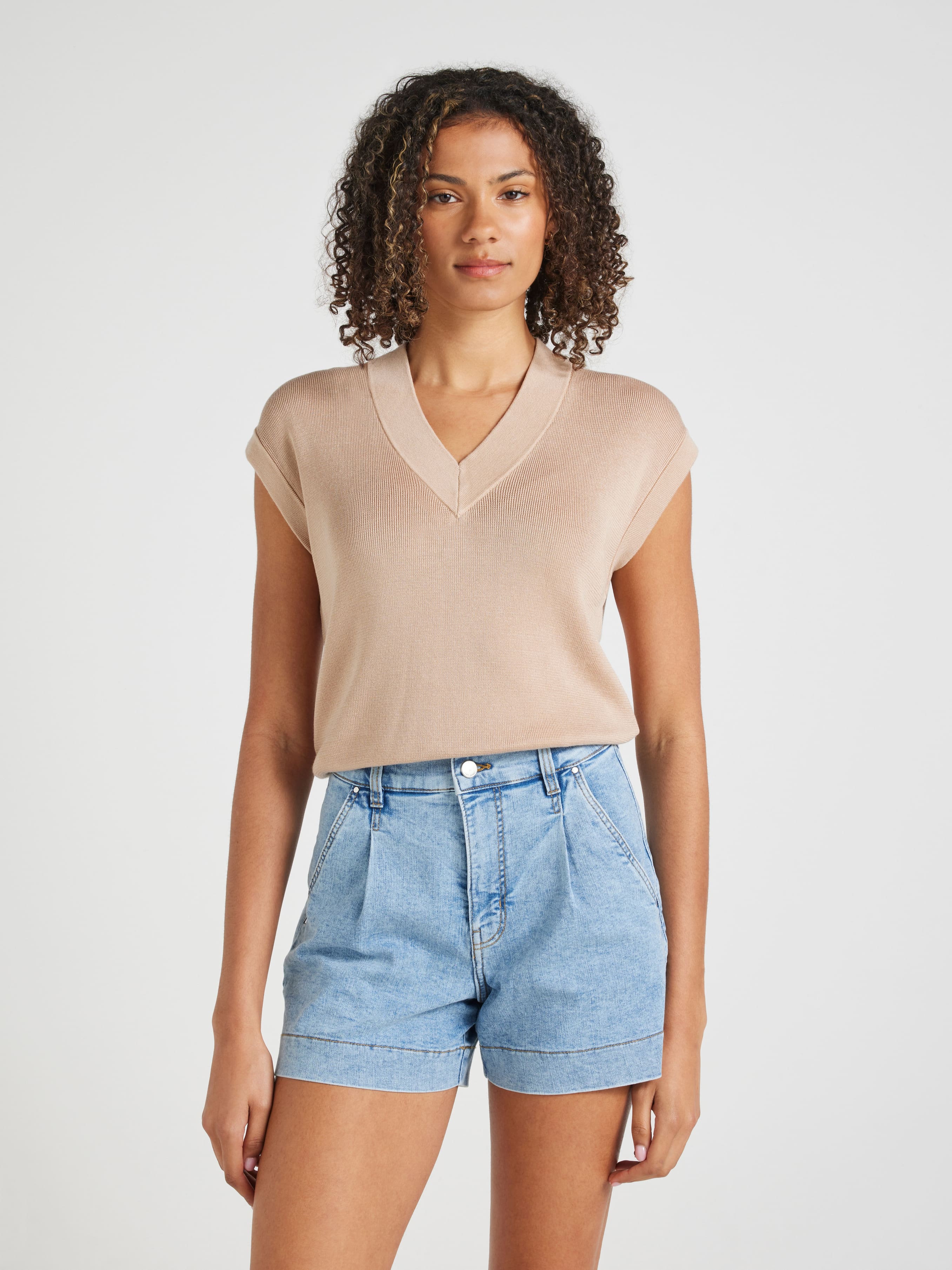 Originals High Rise Pleat Front Short