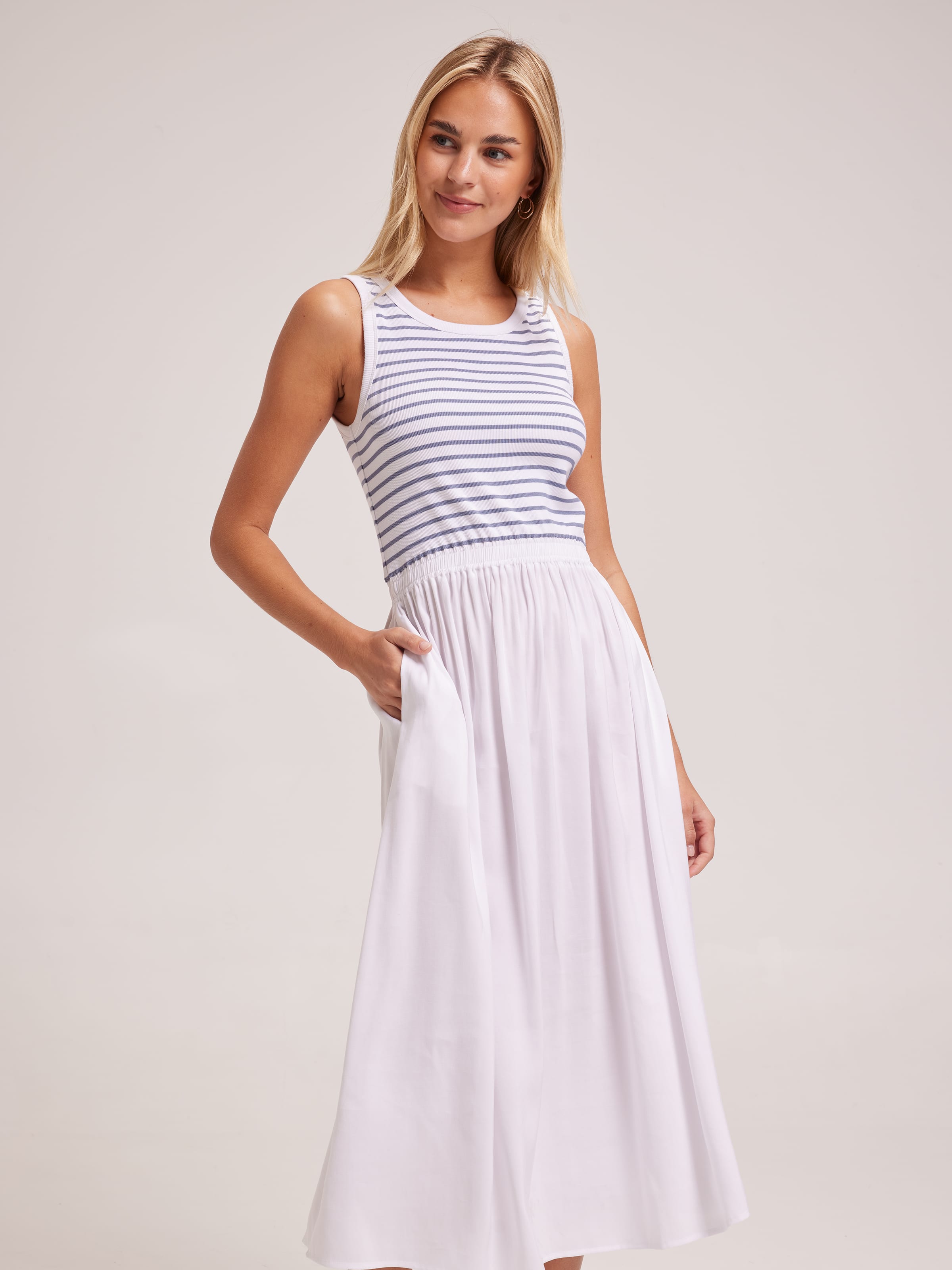 Kylie Knit Combo Dress