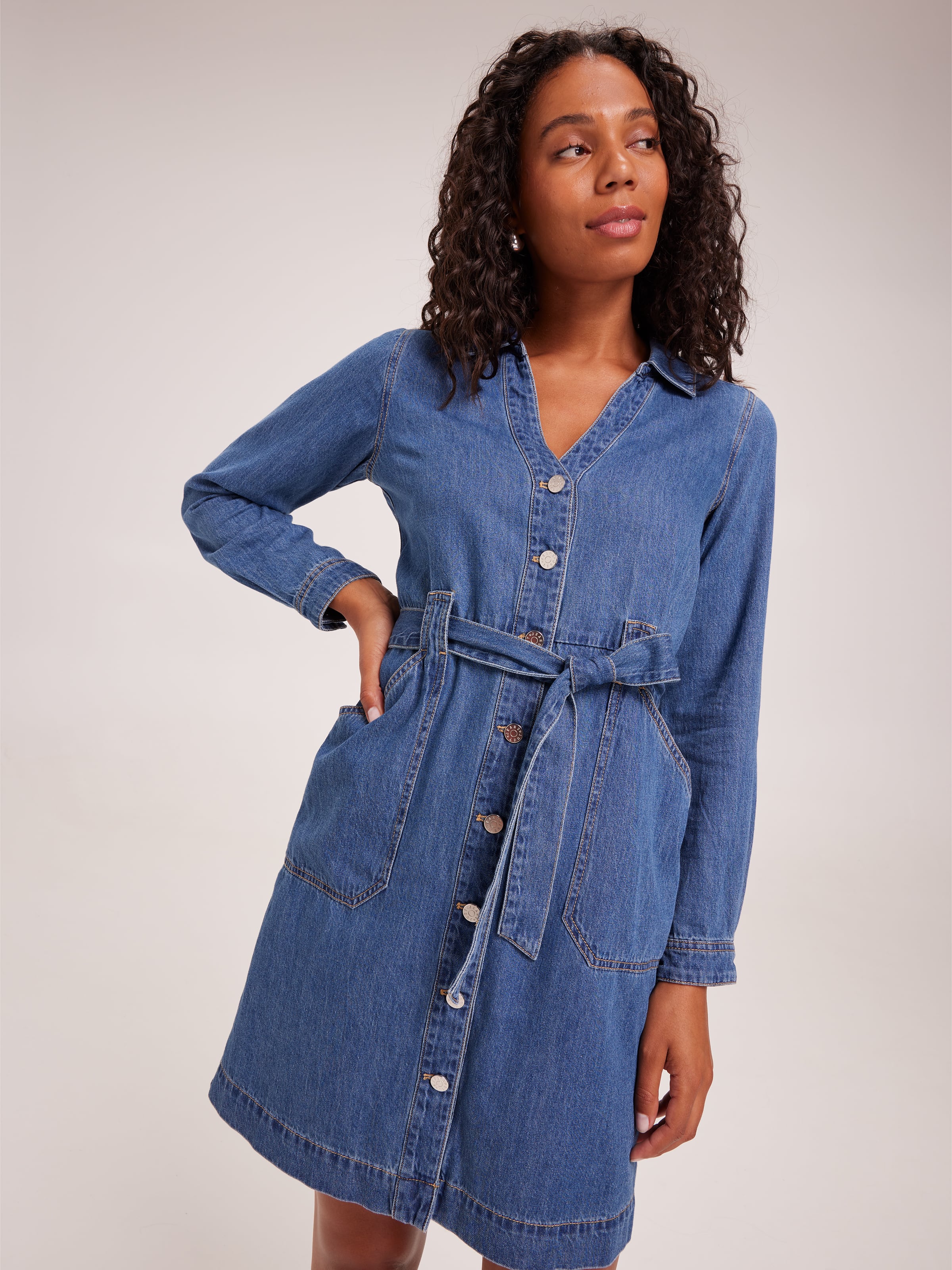 Image for Ava Button Through Dress from JustGroupNZ