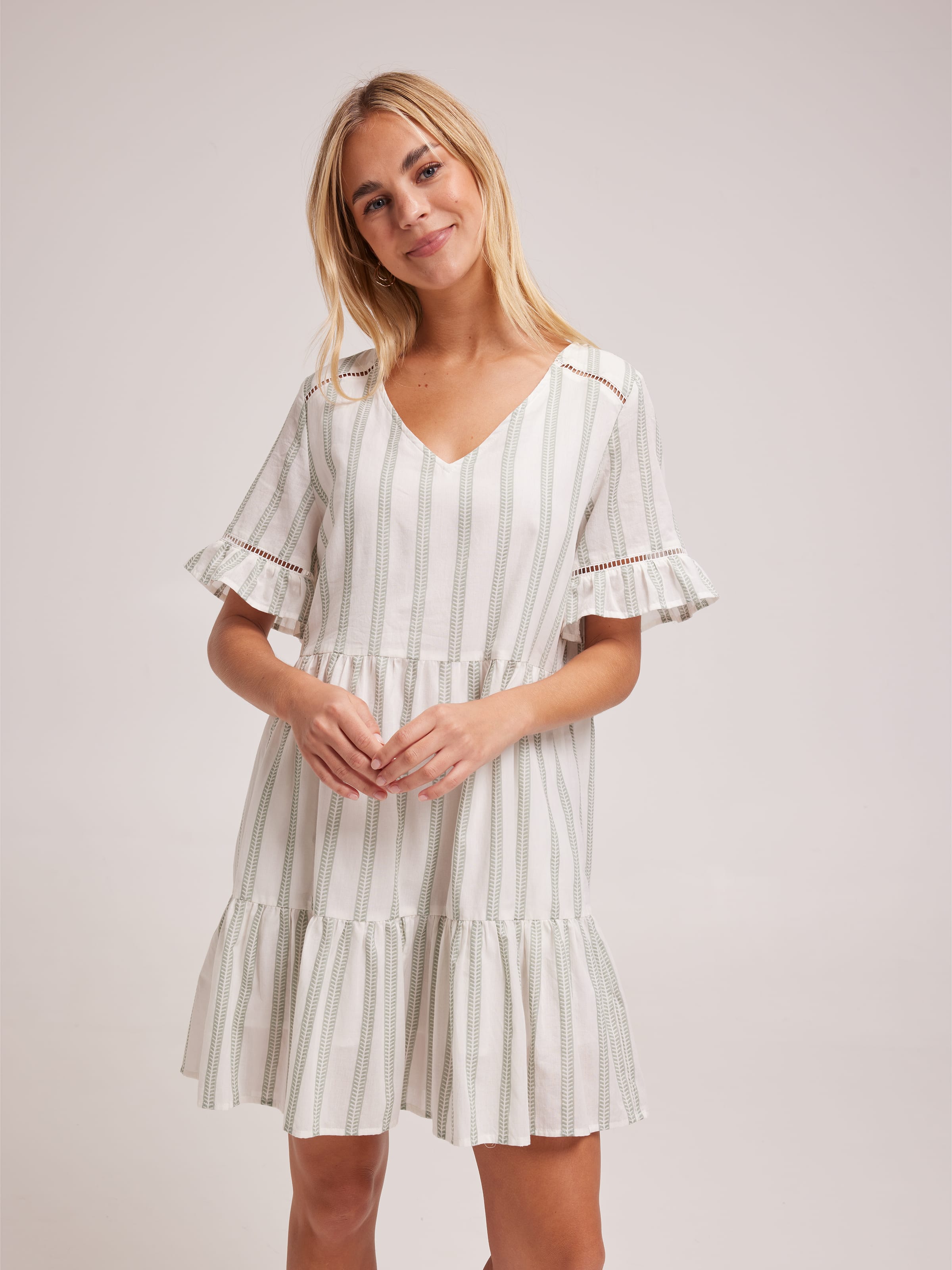 Willow Flutter Sleeve Dress