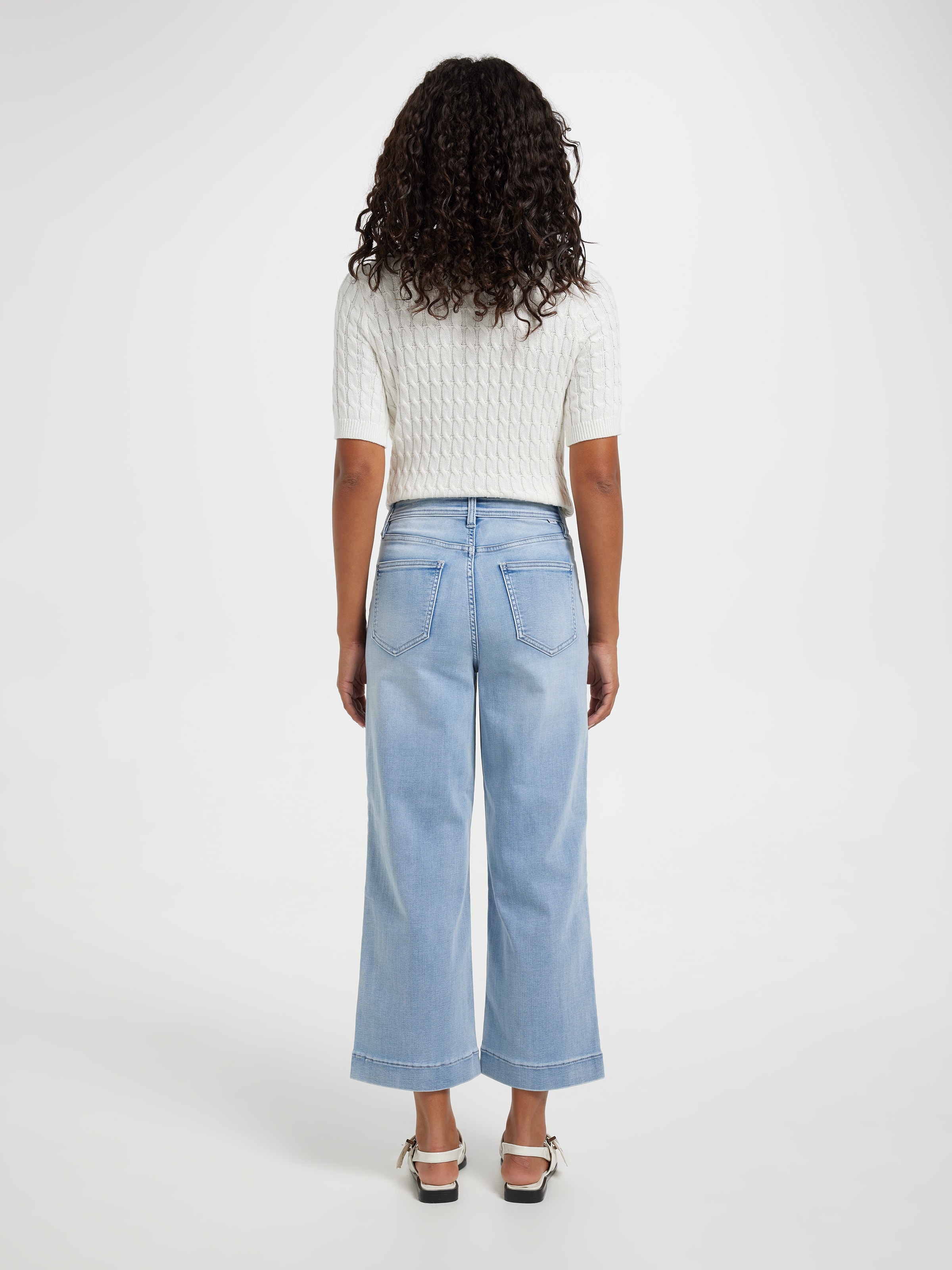 Image for Amaze High Rise Wide Leg Crop Jean from JustGroupNZ