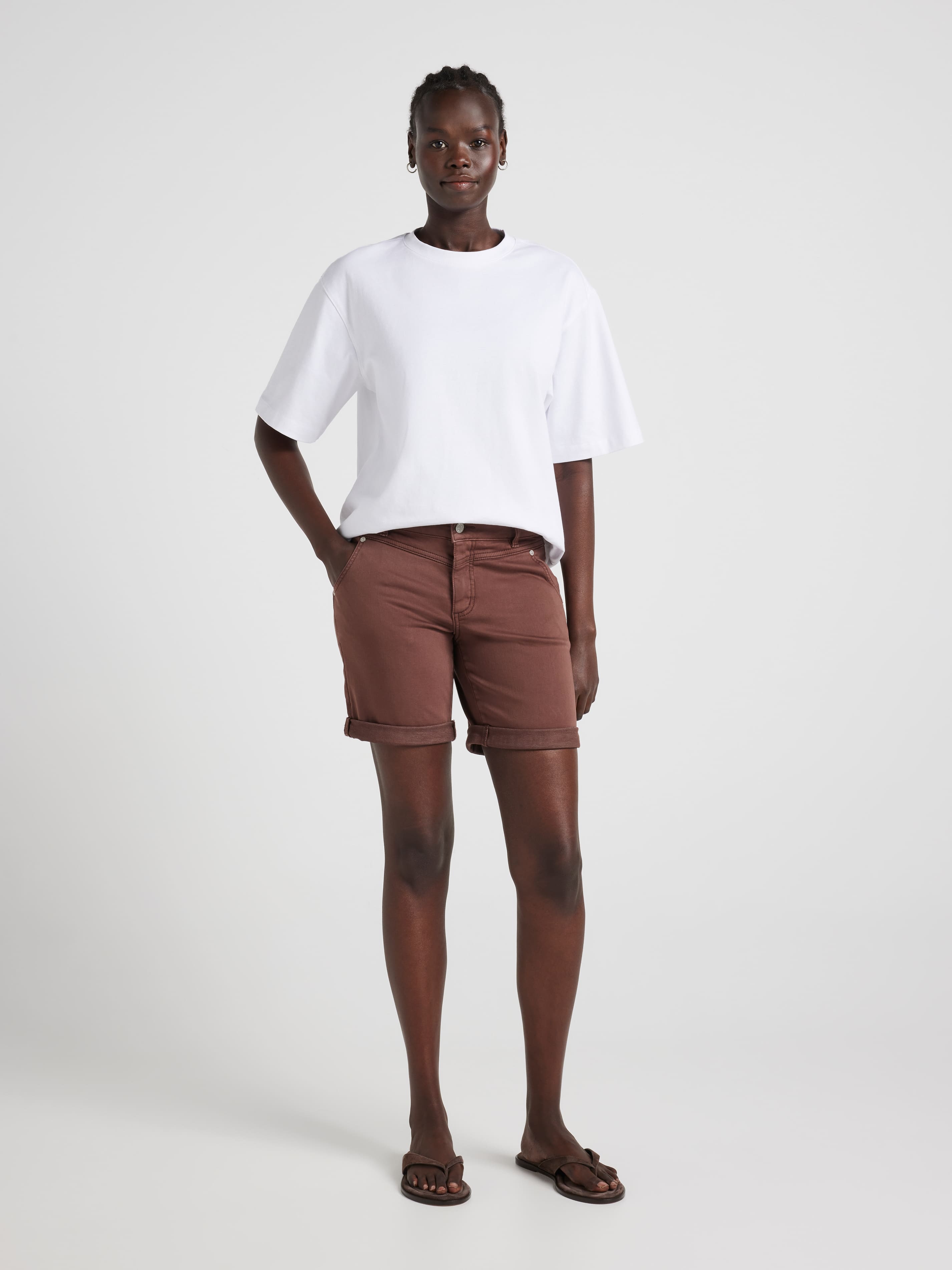 Amaze Mid Rise Girlfriend Short
