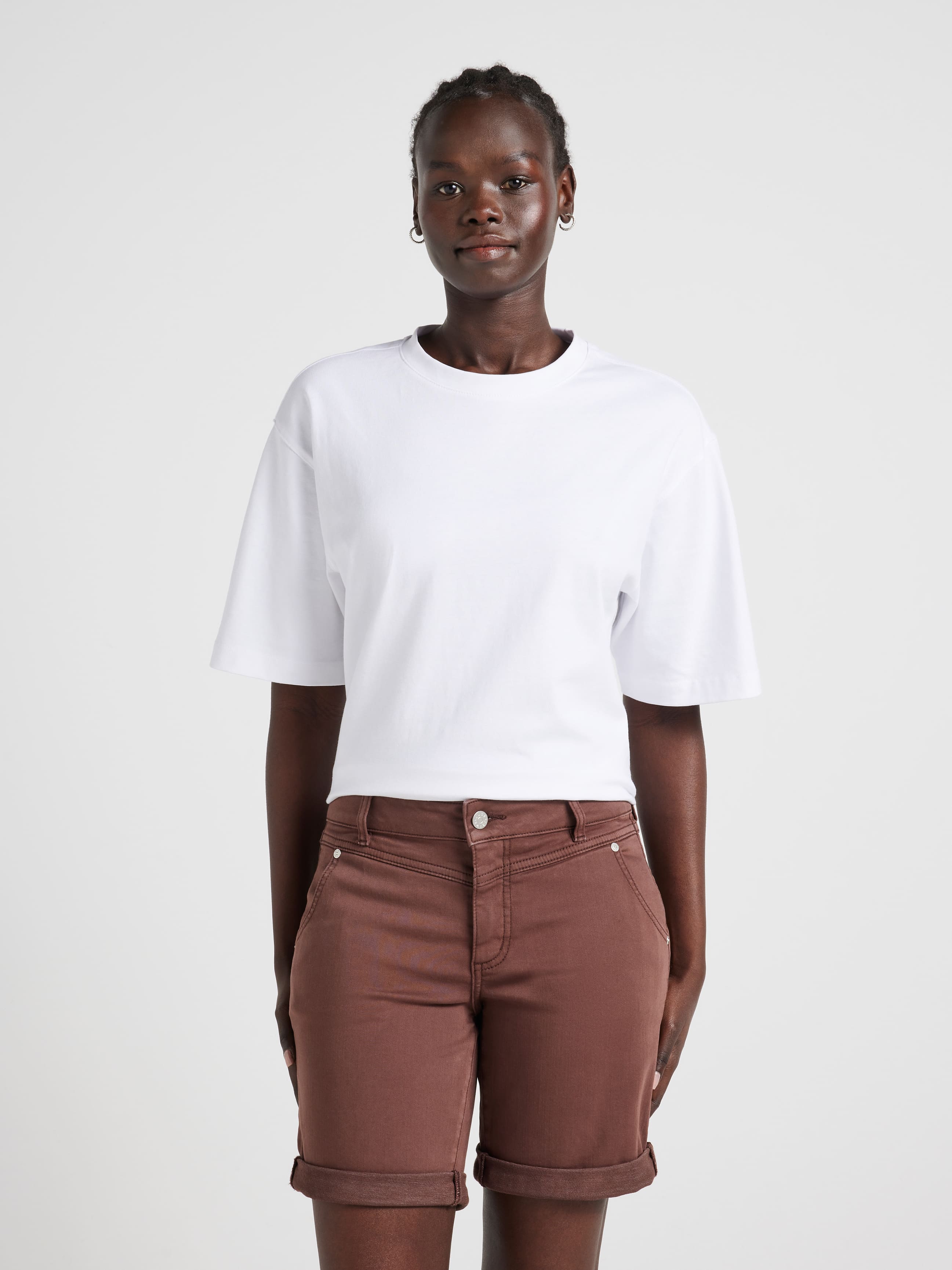 Amaze Mid Rise Girlfriend Short