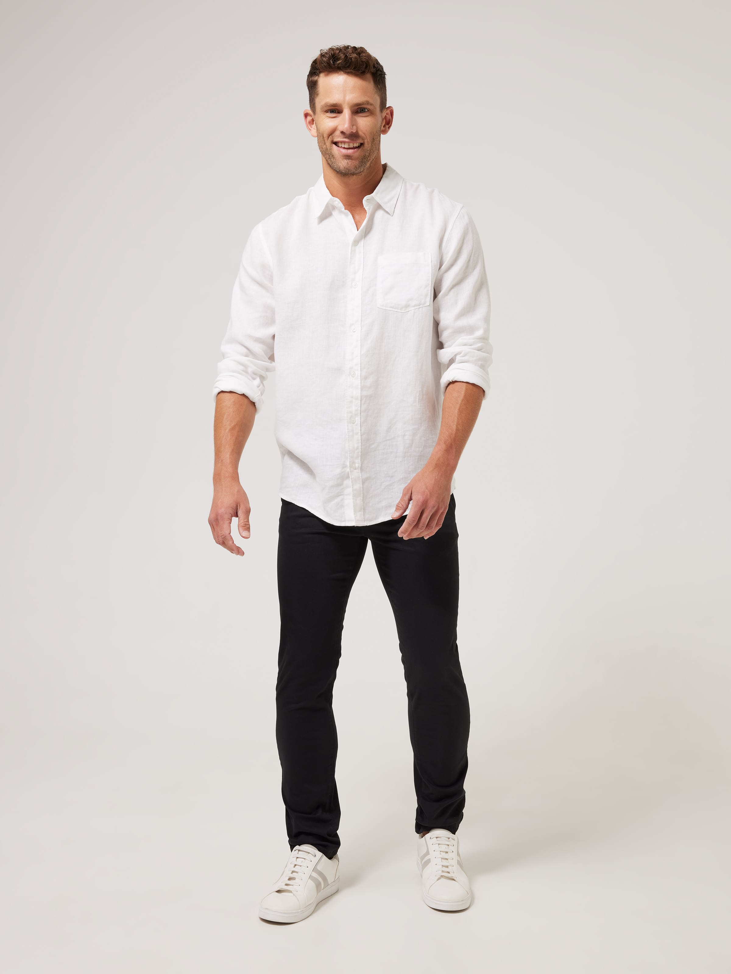 Image for Slant Pocket Slim Straight Pant from JustGroupNZ