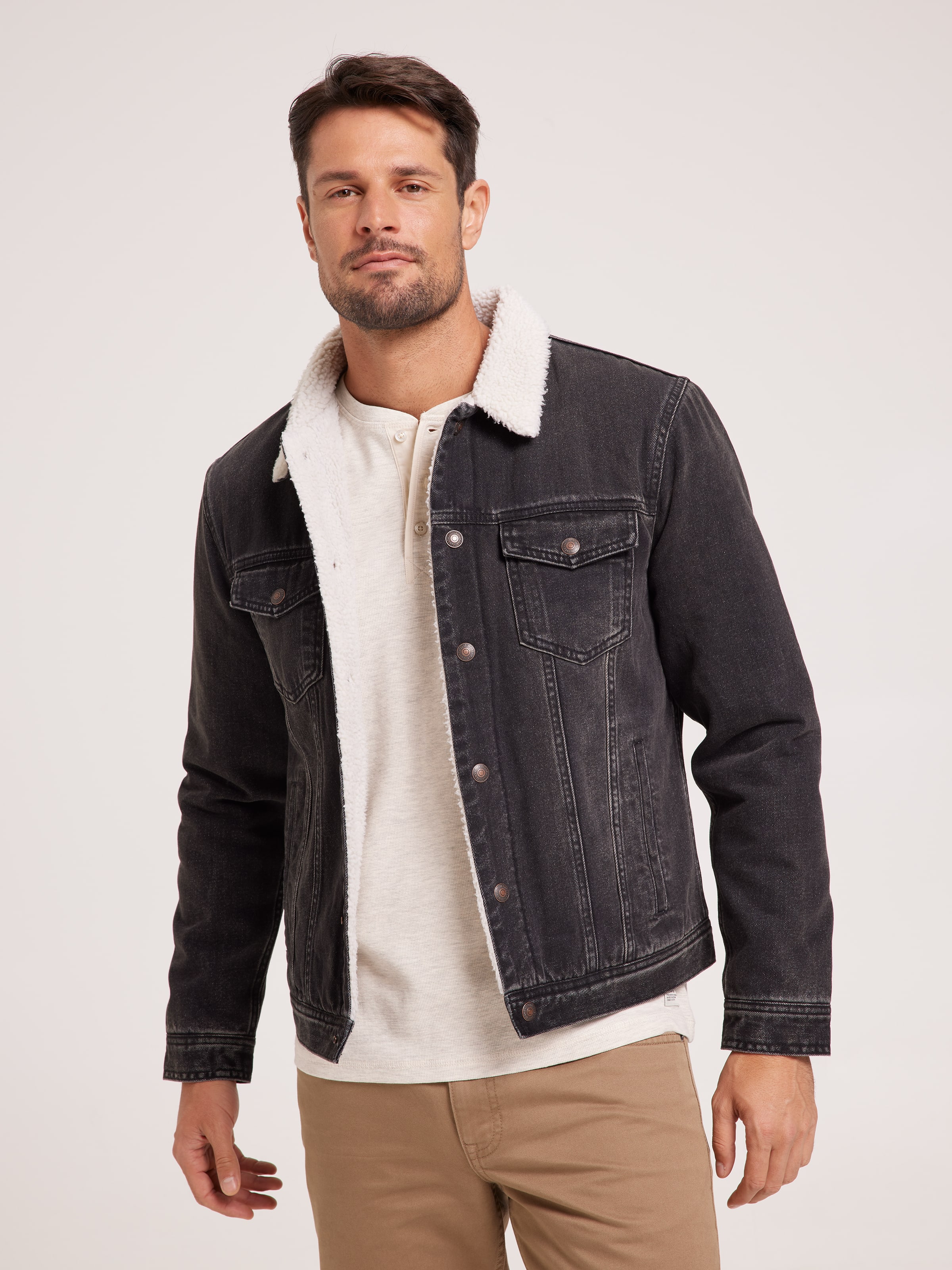 Just Jeans - The sherpa collar denim jacket will be your... | Facebook