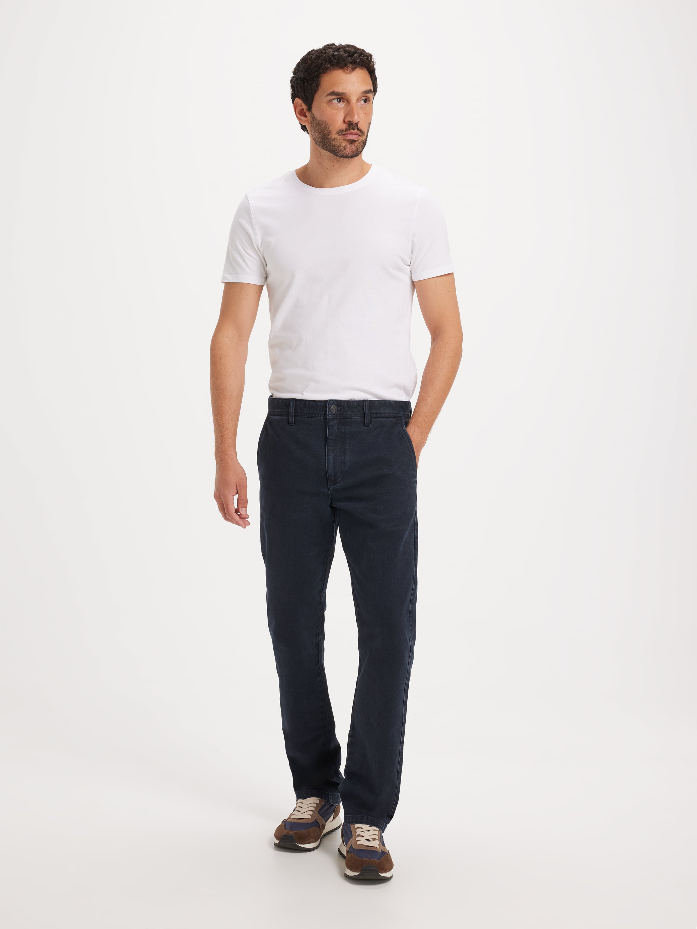Relaxed Slim Denim Chino