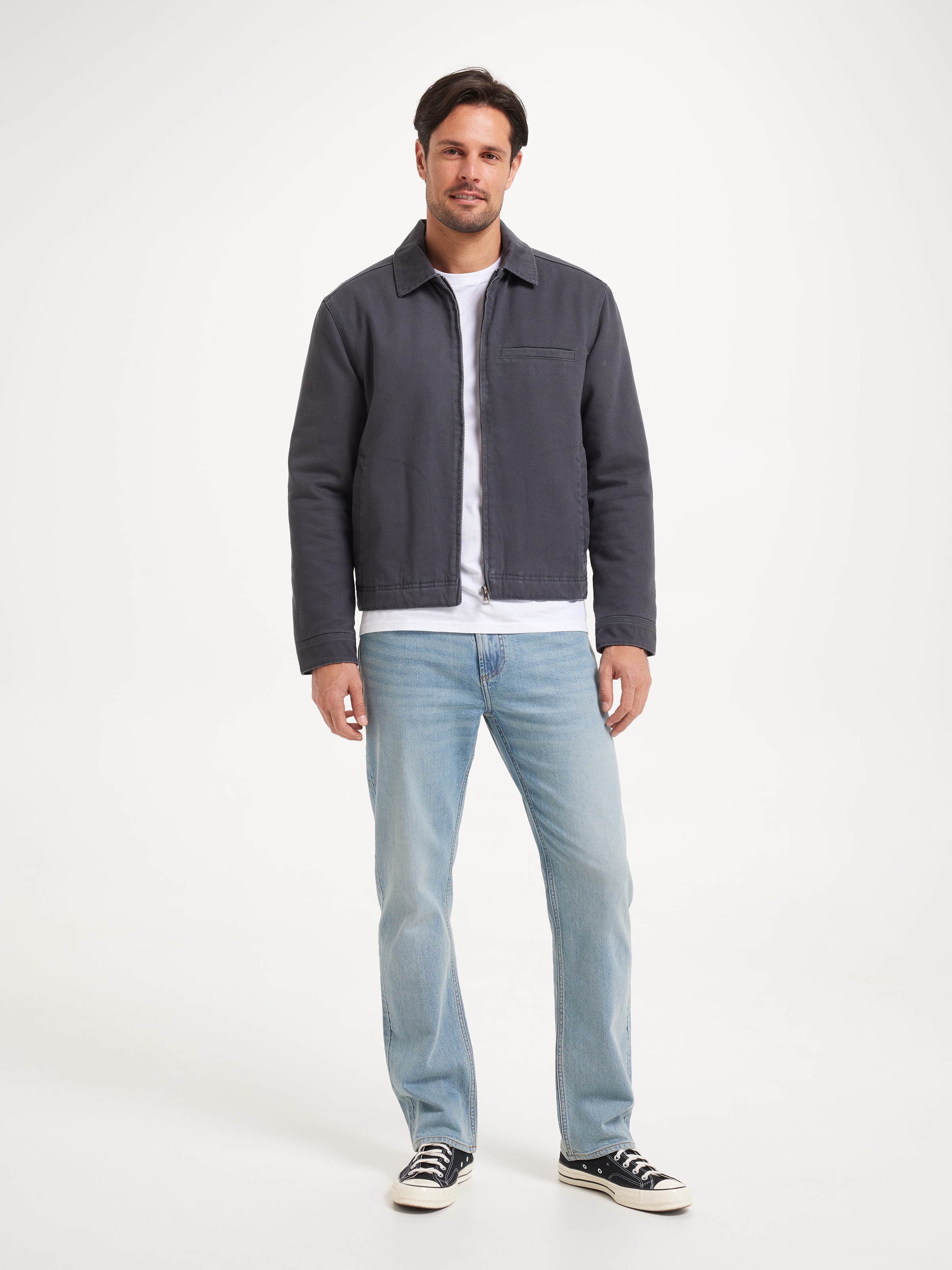 Lewis Cotton Crop Jacket
