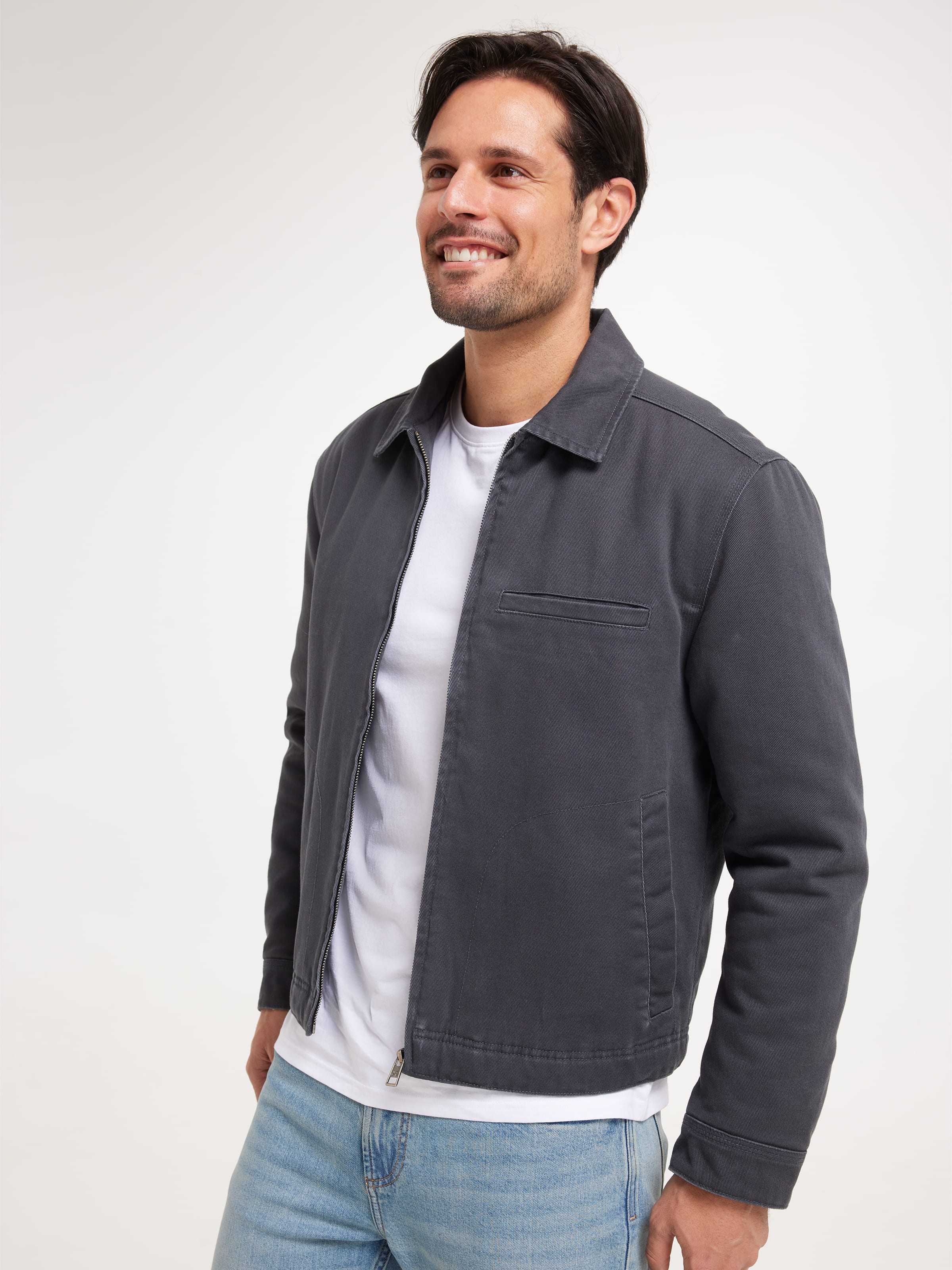 Lewis Cotton Crop Jacket