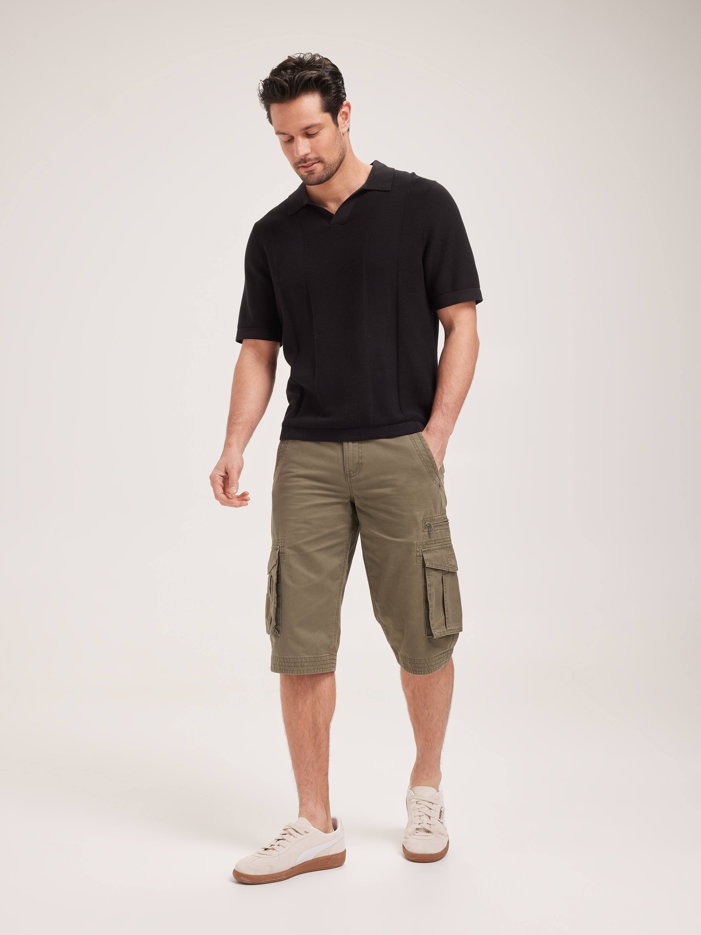 9 Pocket Utility Long Cargo Short