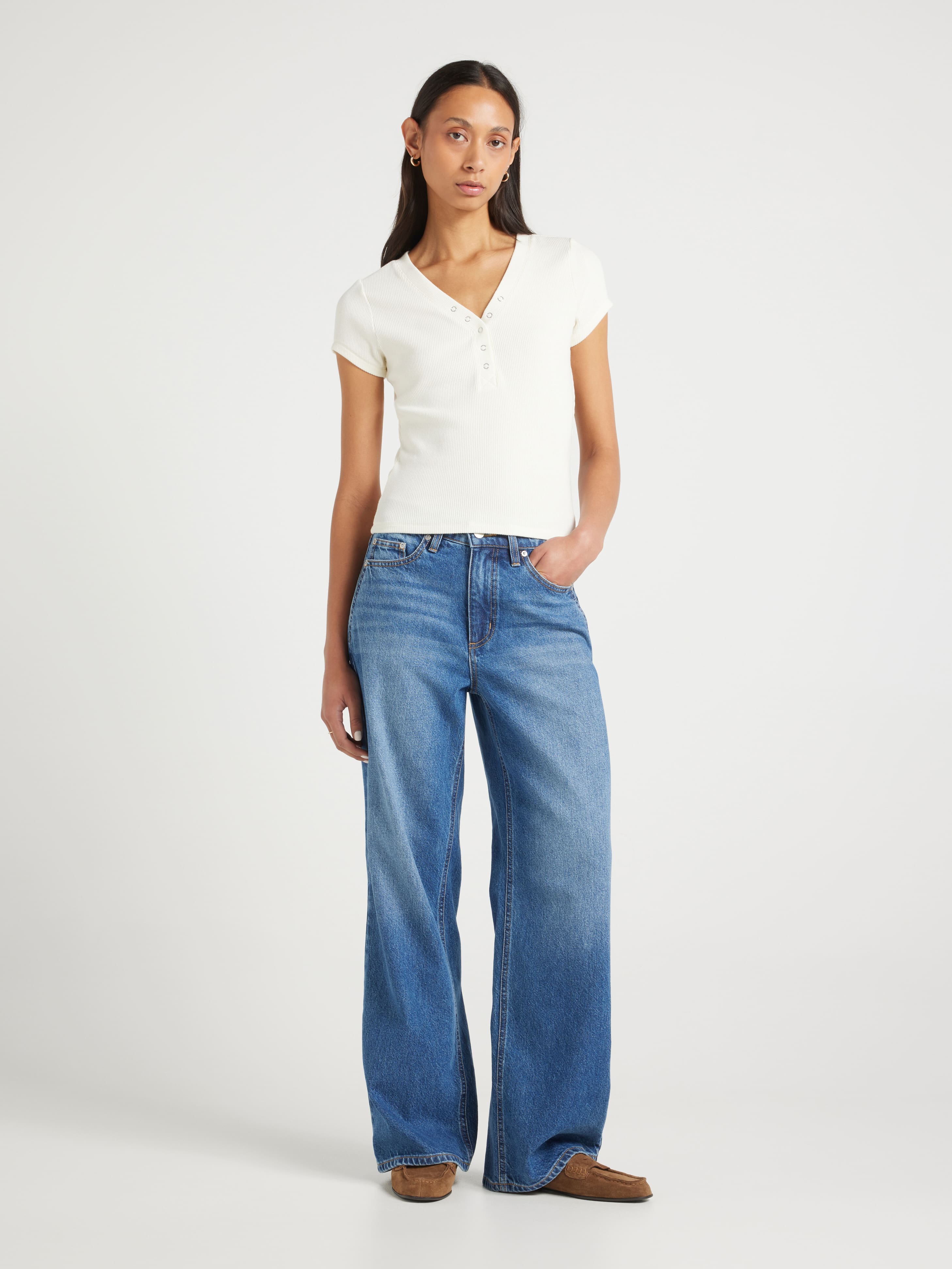 Henley Short Sleeve Tee