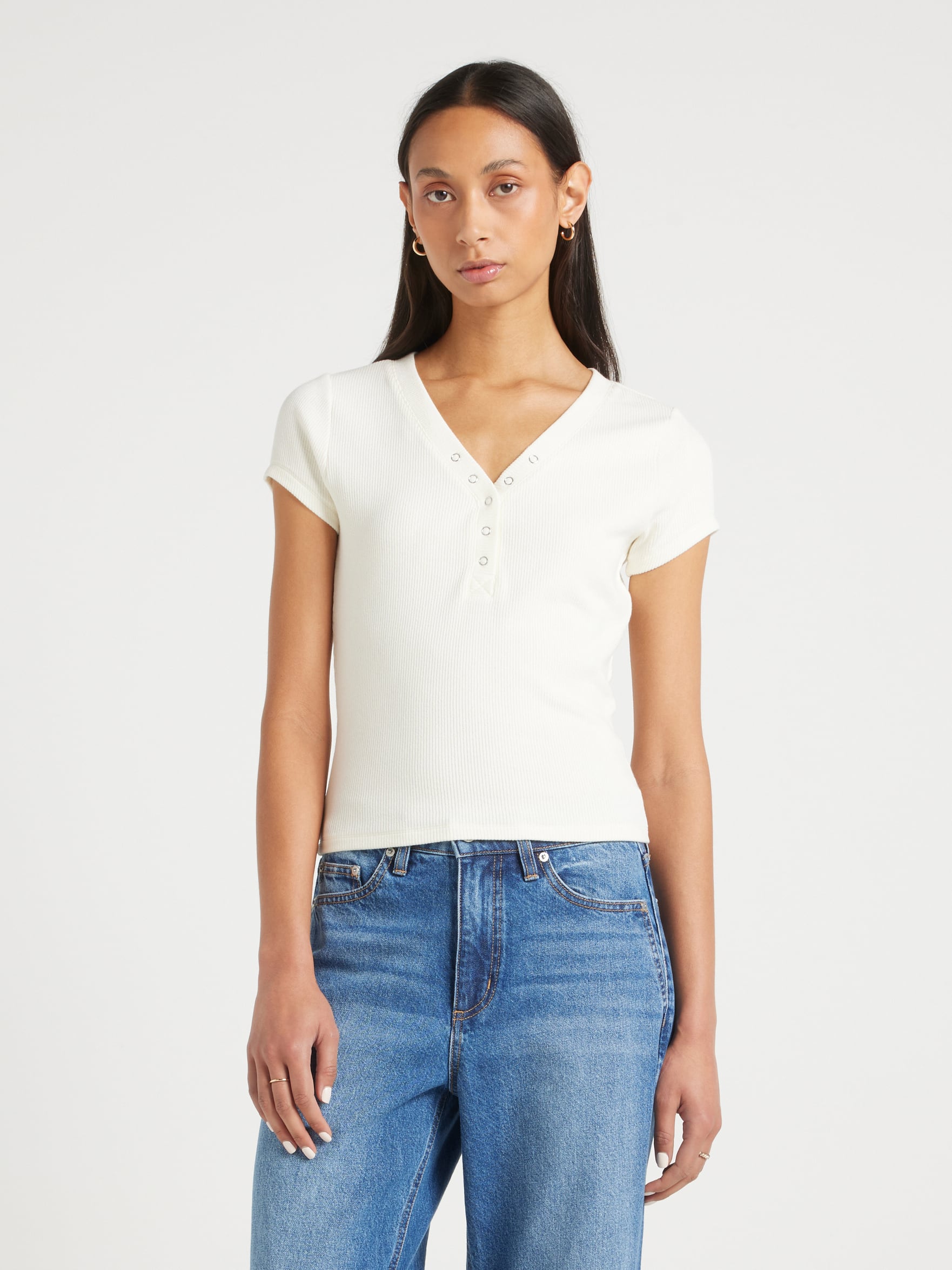 Henley Short Sleeve Tee