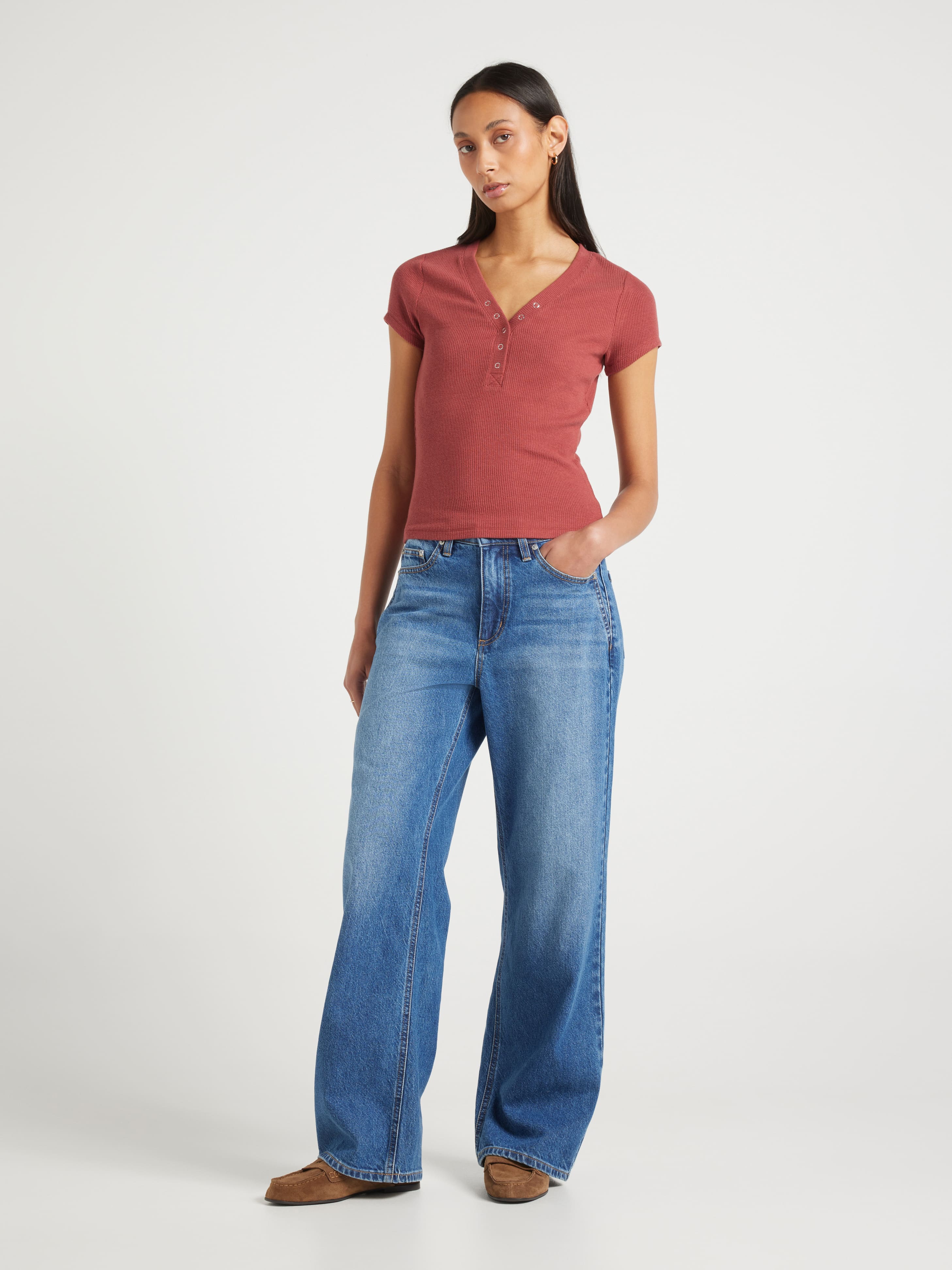 Henley Short Sleeve Tee