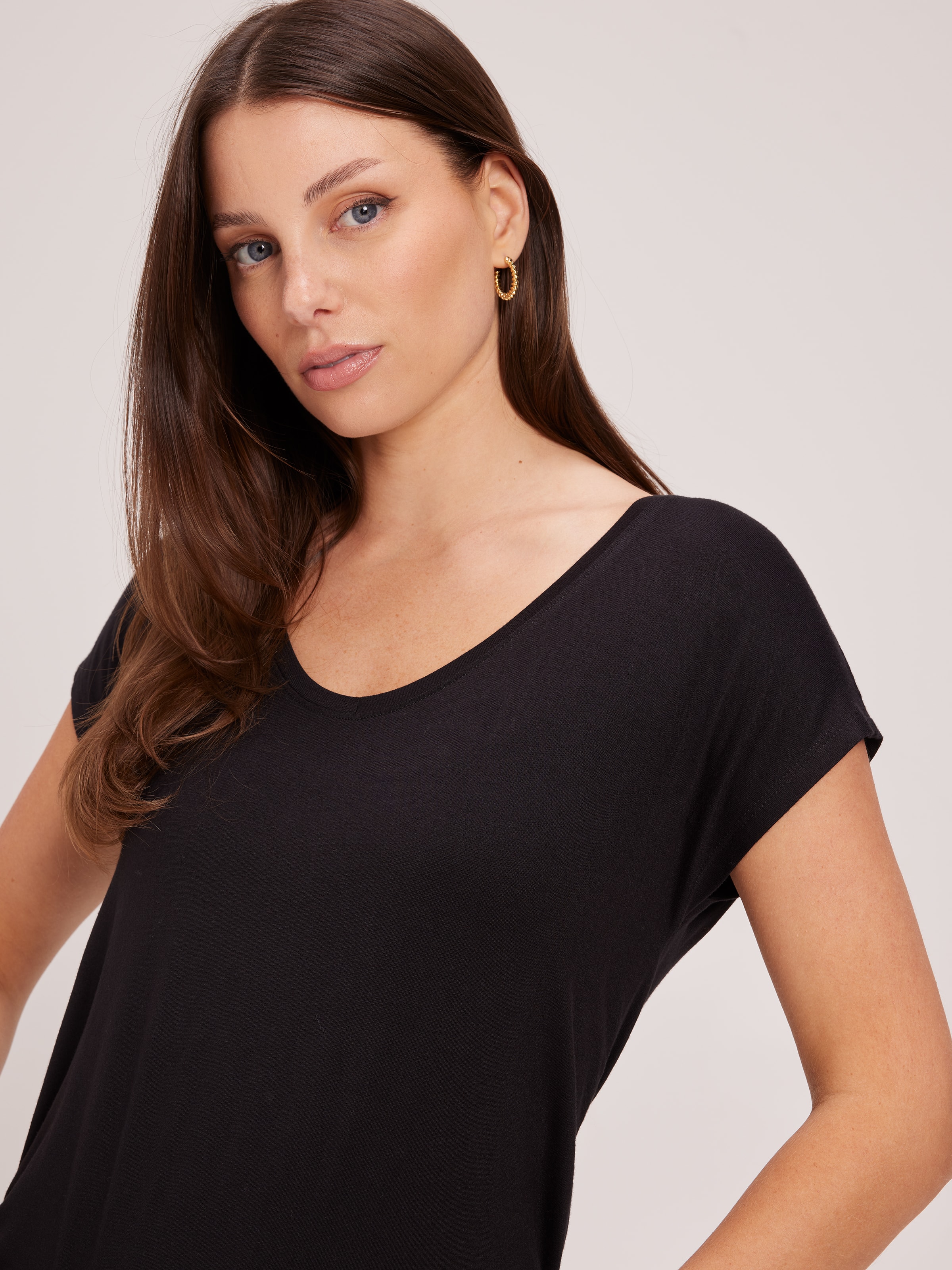 Luxe V Neck Tee