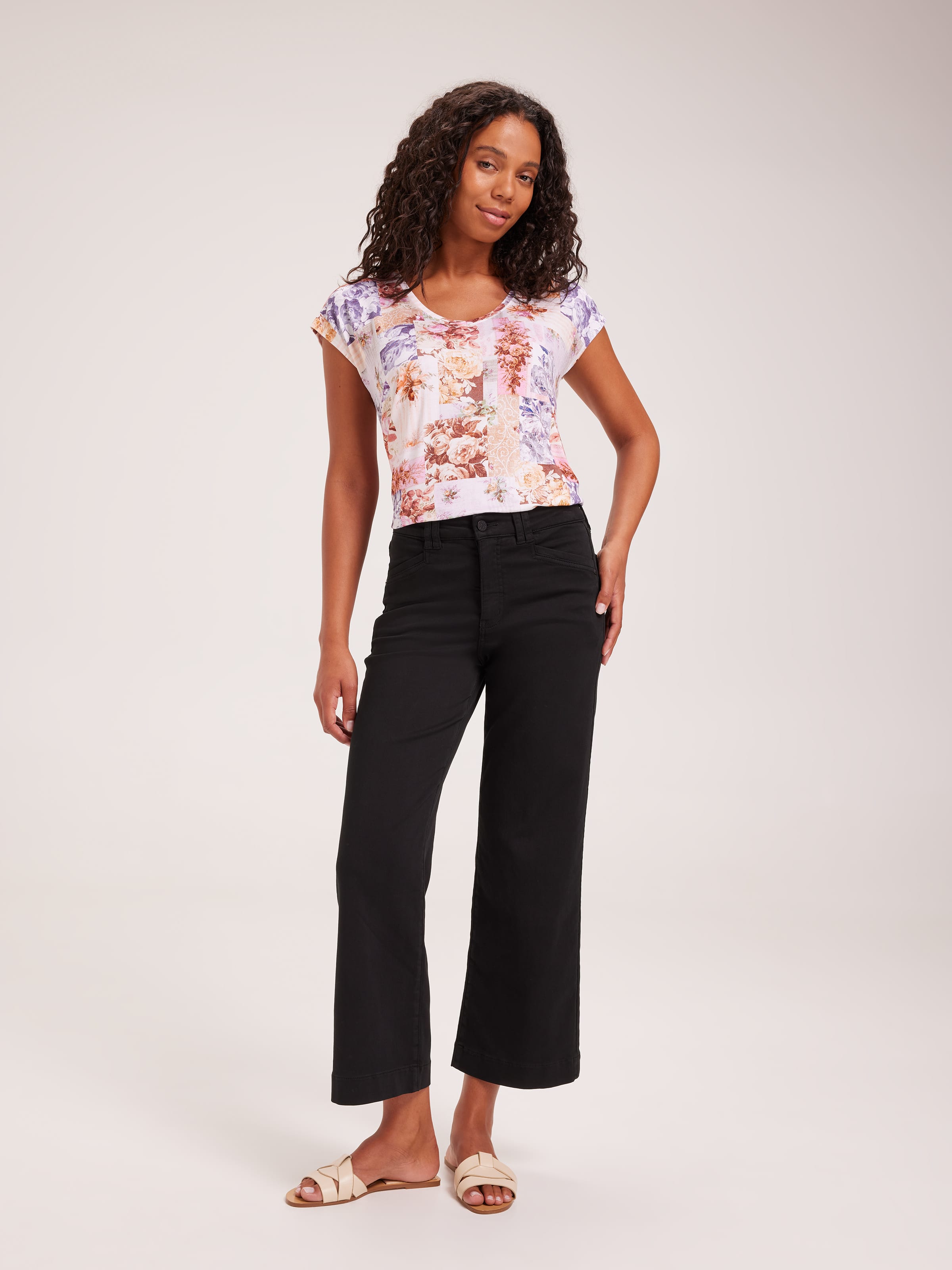 Luxe V Neck Tee