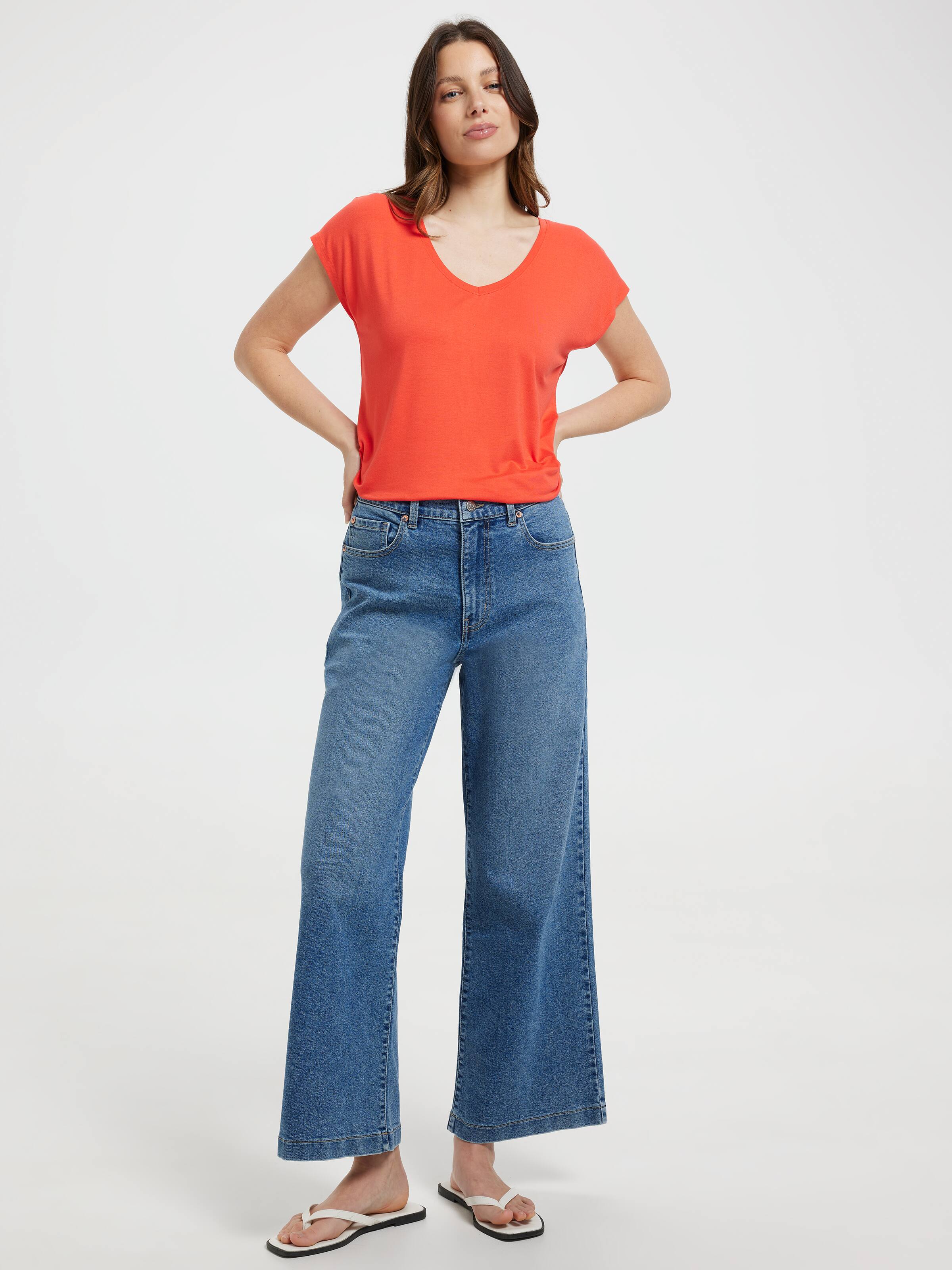 Luxe V Neck Tee