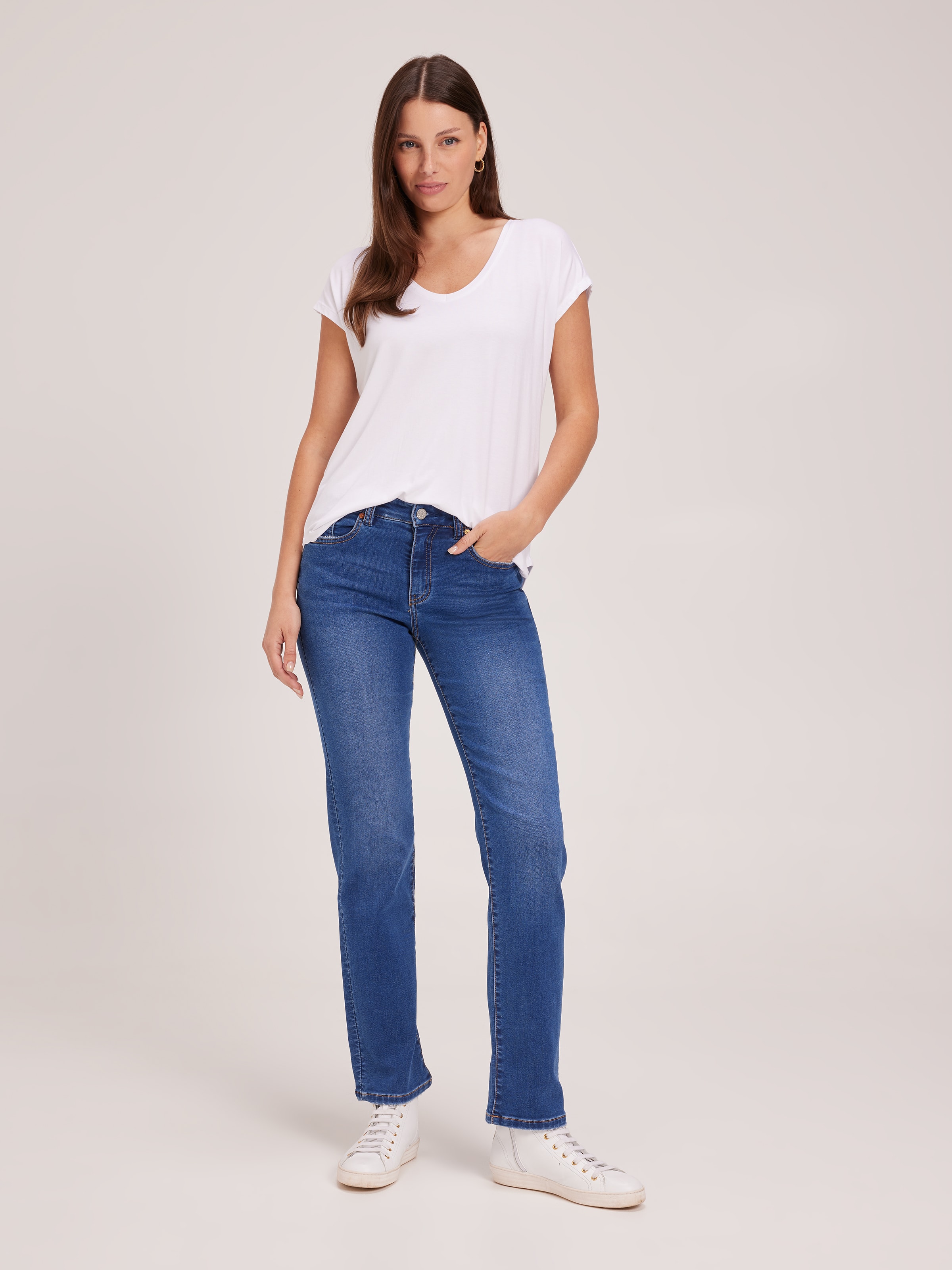 Image for Luxe V Neck Tee from JustGroupNZ