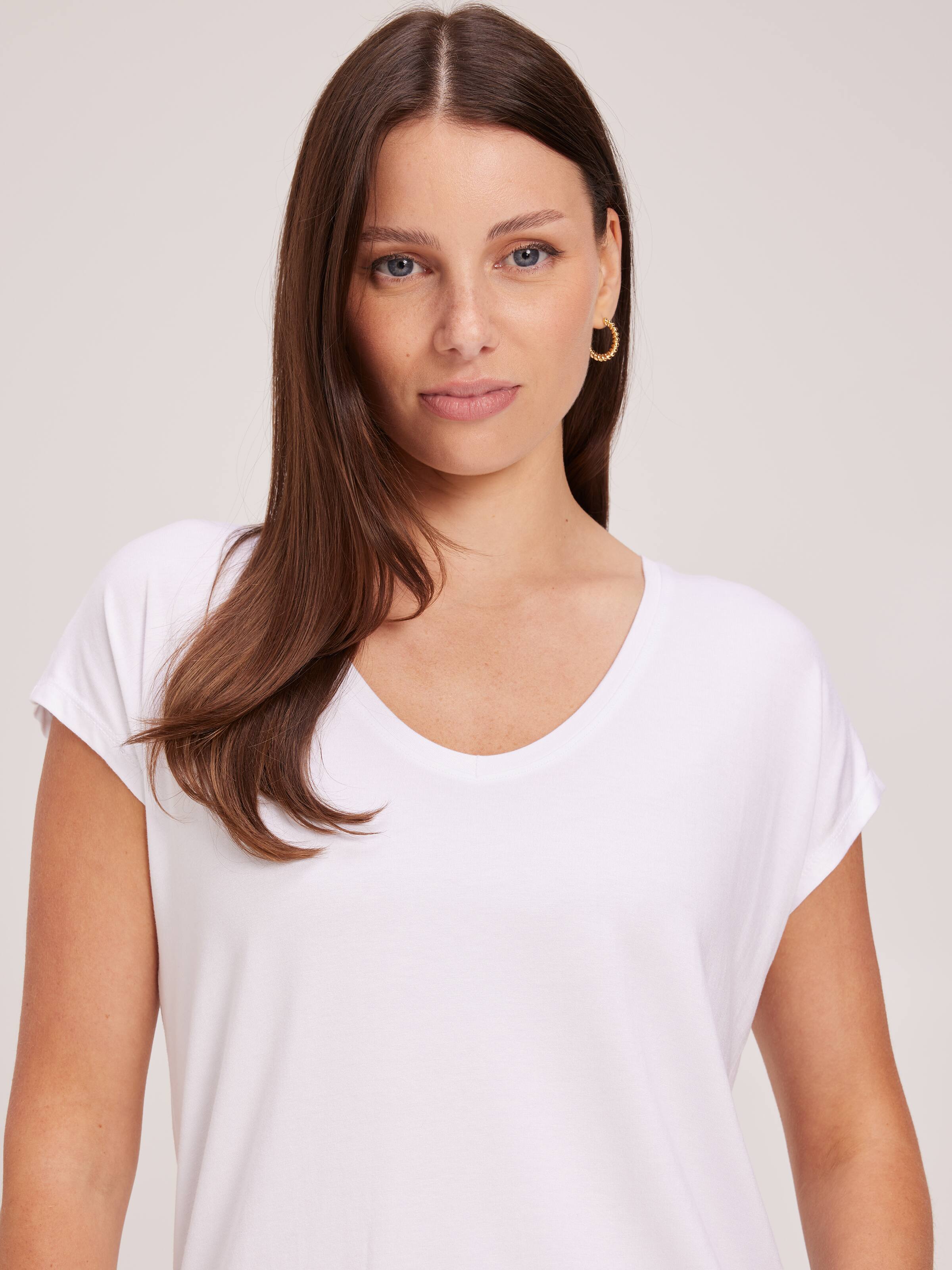 Image for Luxe V Neck Tee from JustGroupNZ
