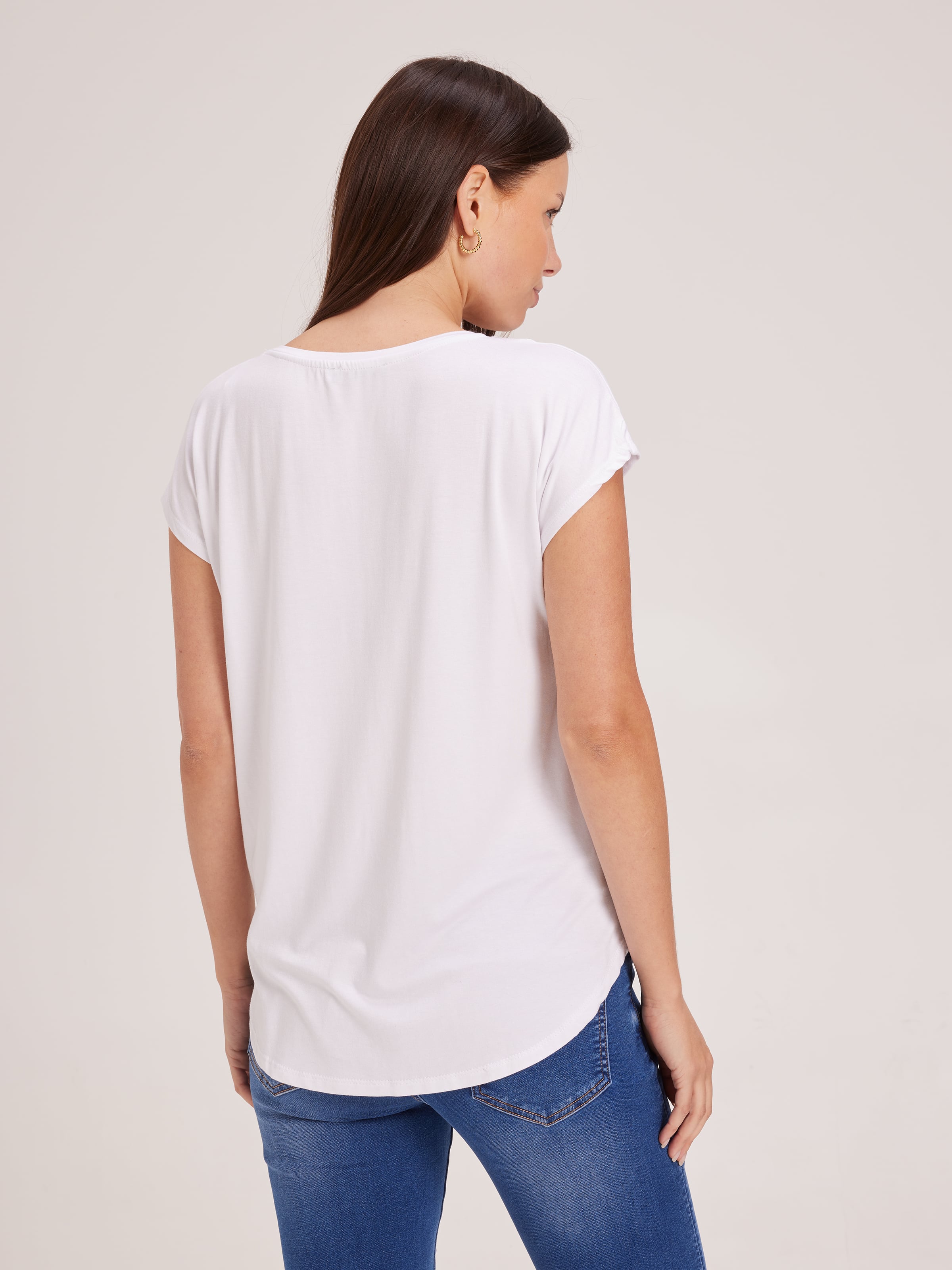 Image for Luxe V Neck Tee from JustGroupNZ