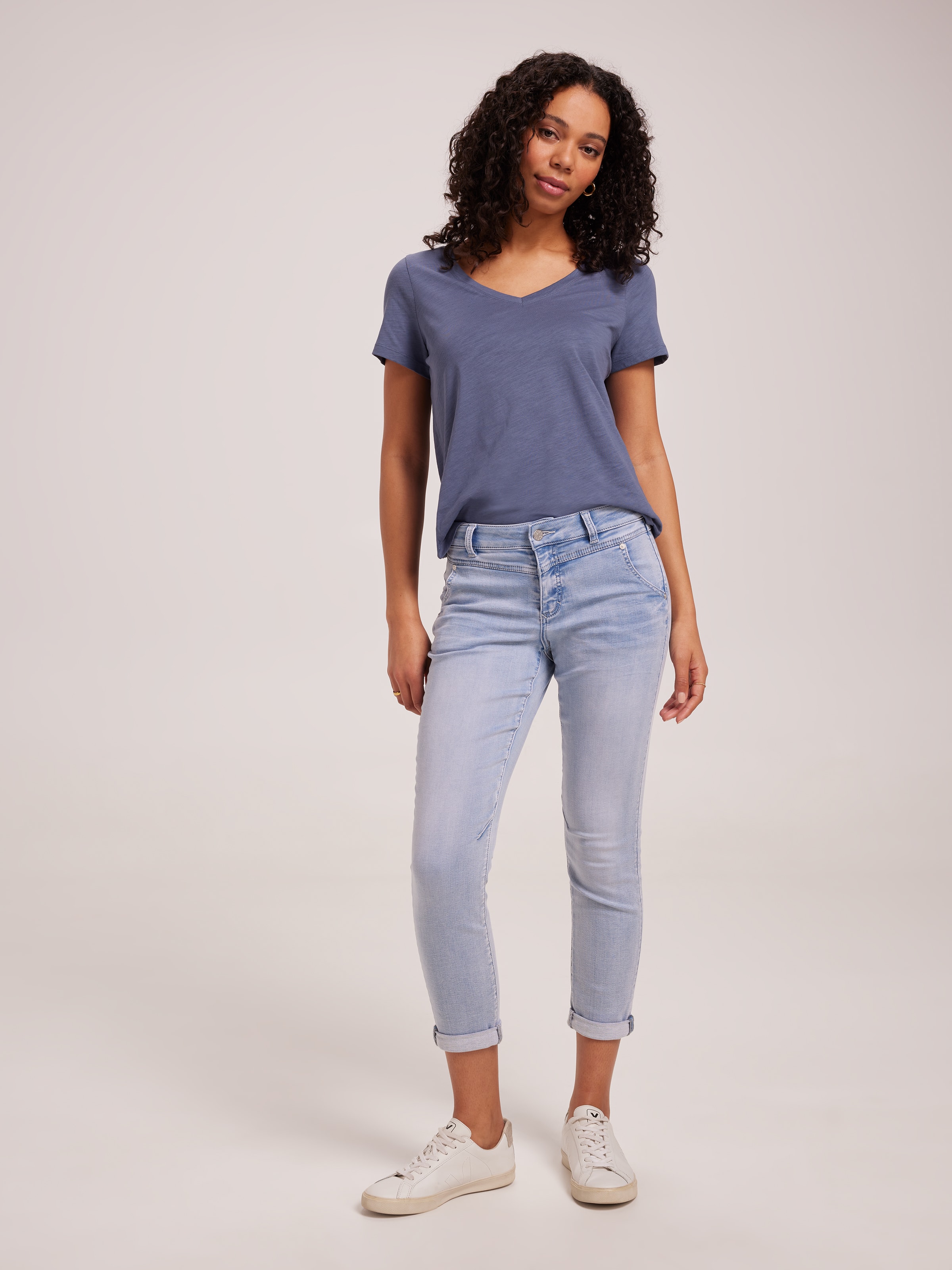 Image for Perfect V Neck Boyfriend Tee from JustGroupNZ