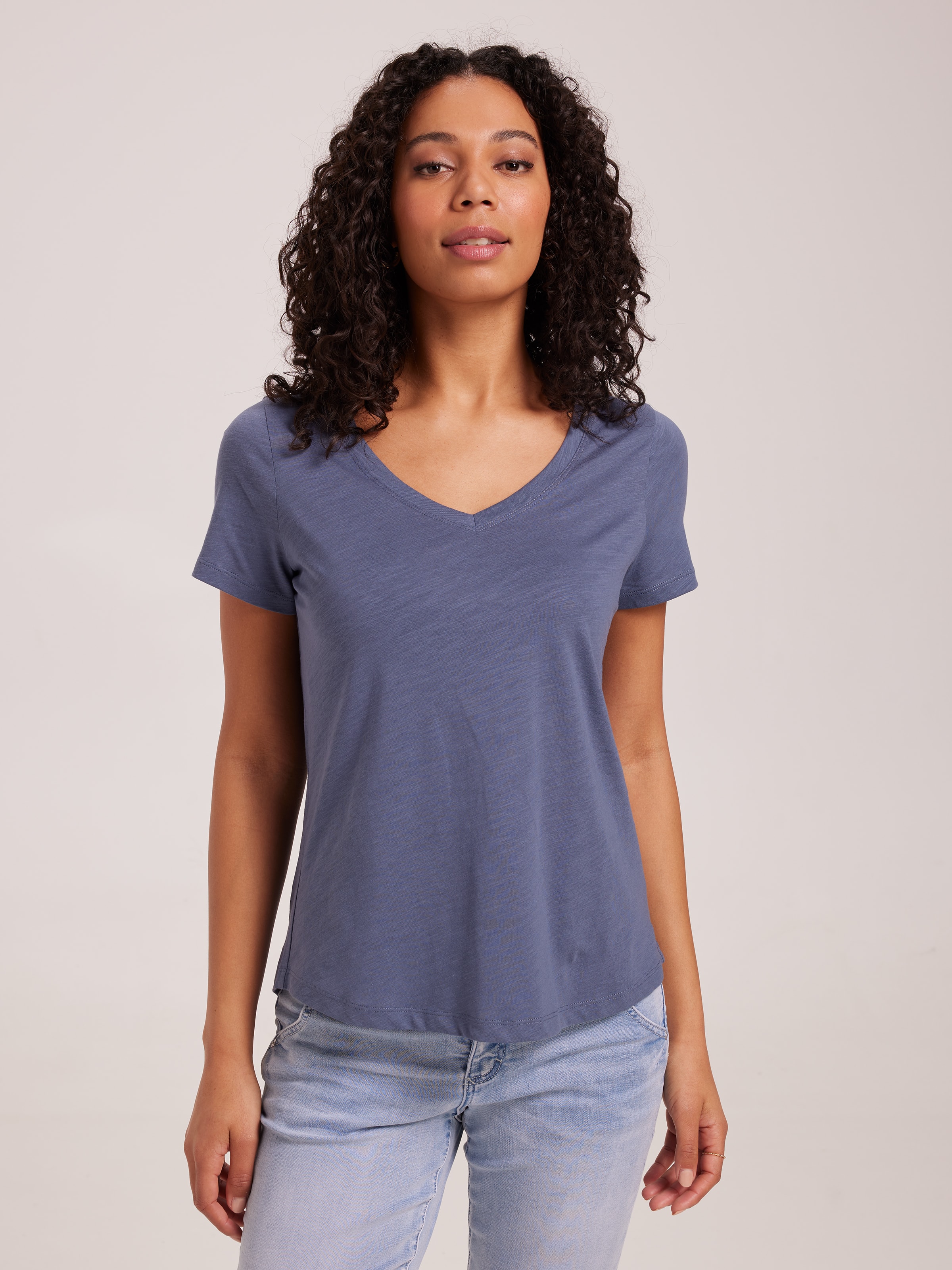 Image for Perfect V Neck Boyfriend Tee from JustGroupNZ