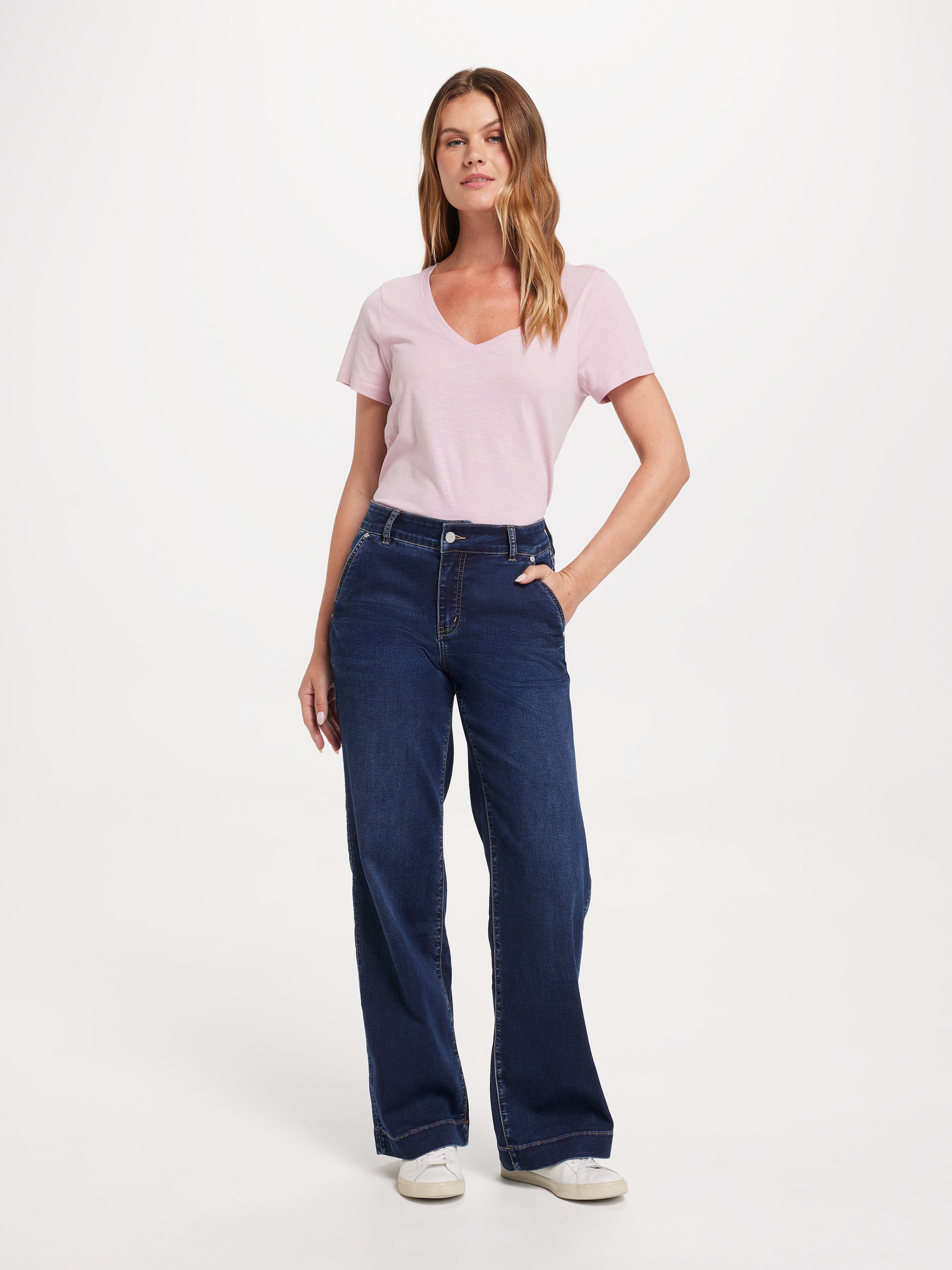 Perfect V Neck Boyfriend Tee