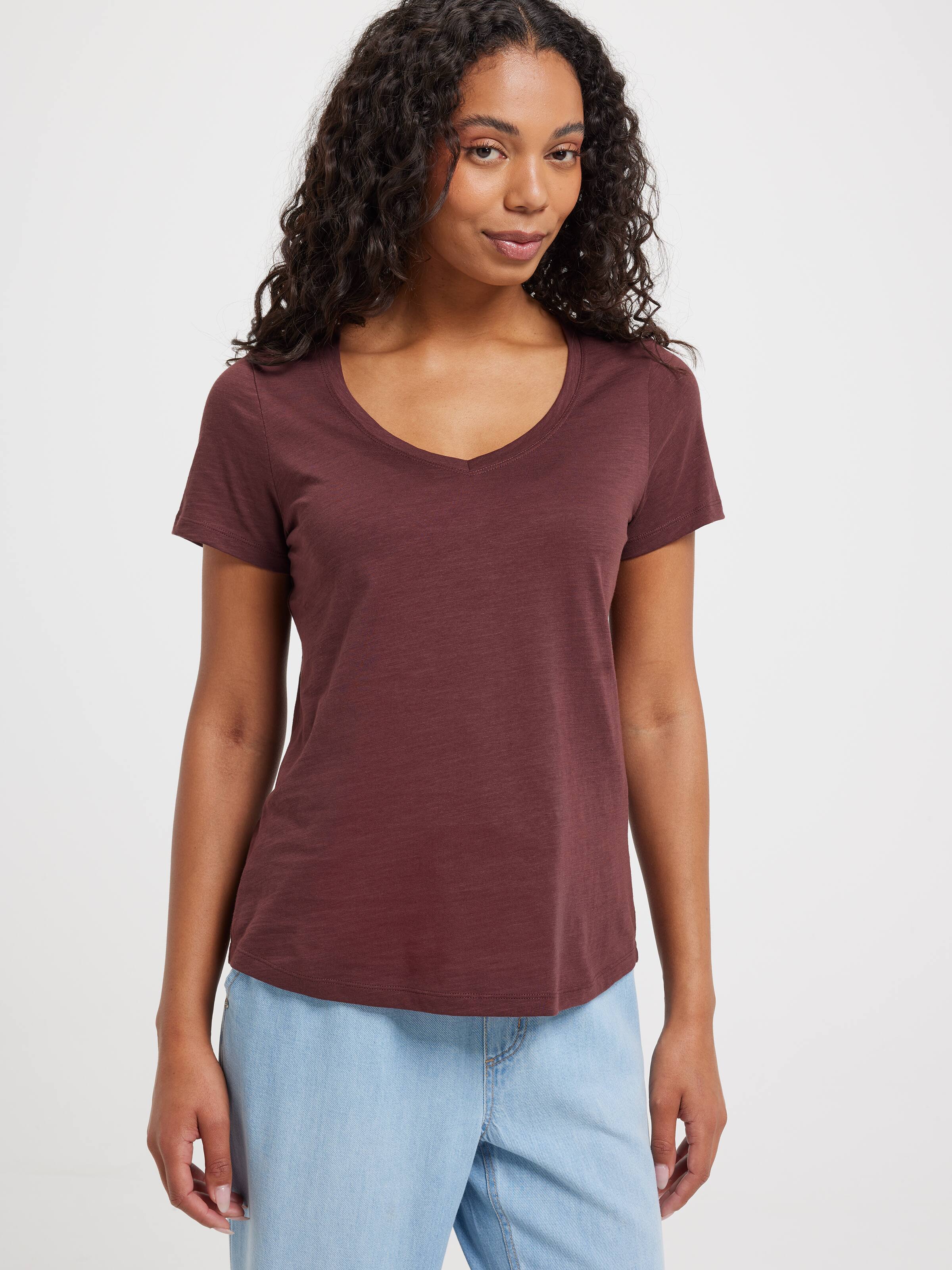 Perfect V Neck Boyfriend Tee