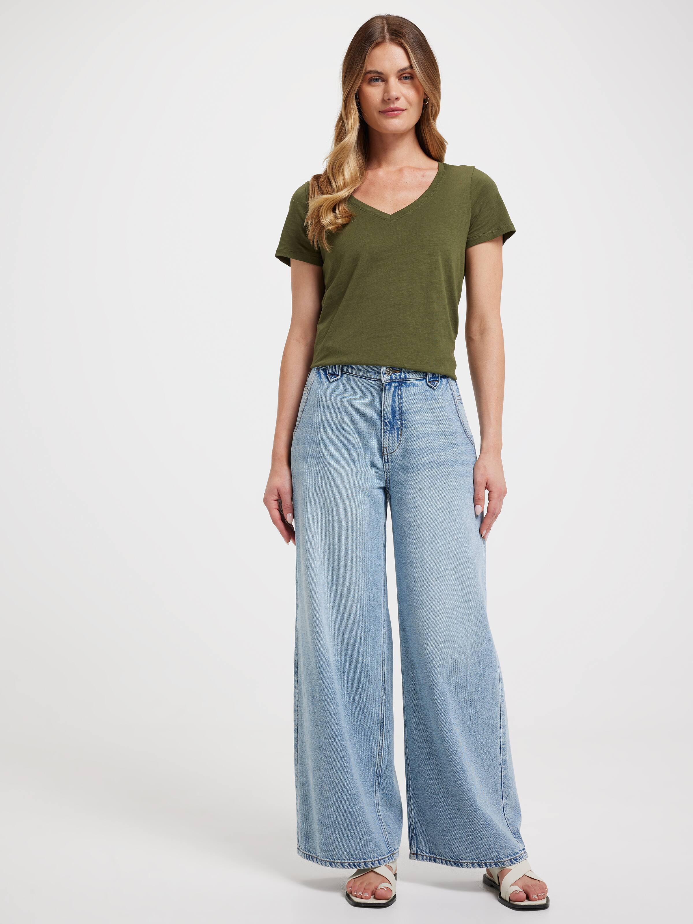 Perfect V Neck Boyfriend Tee