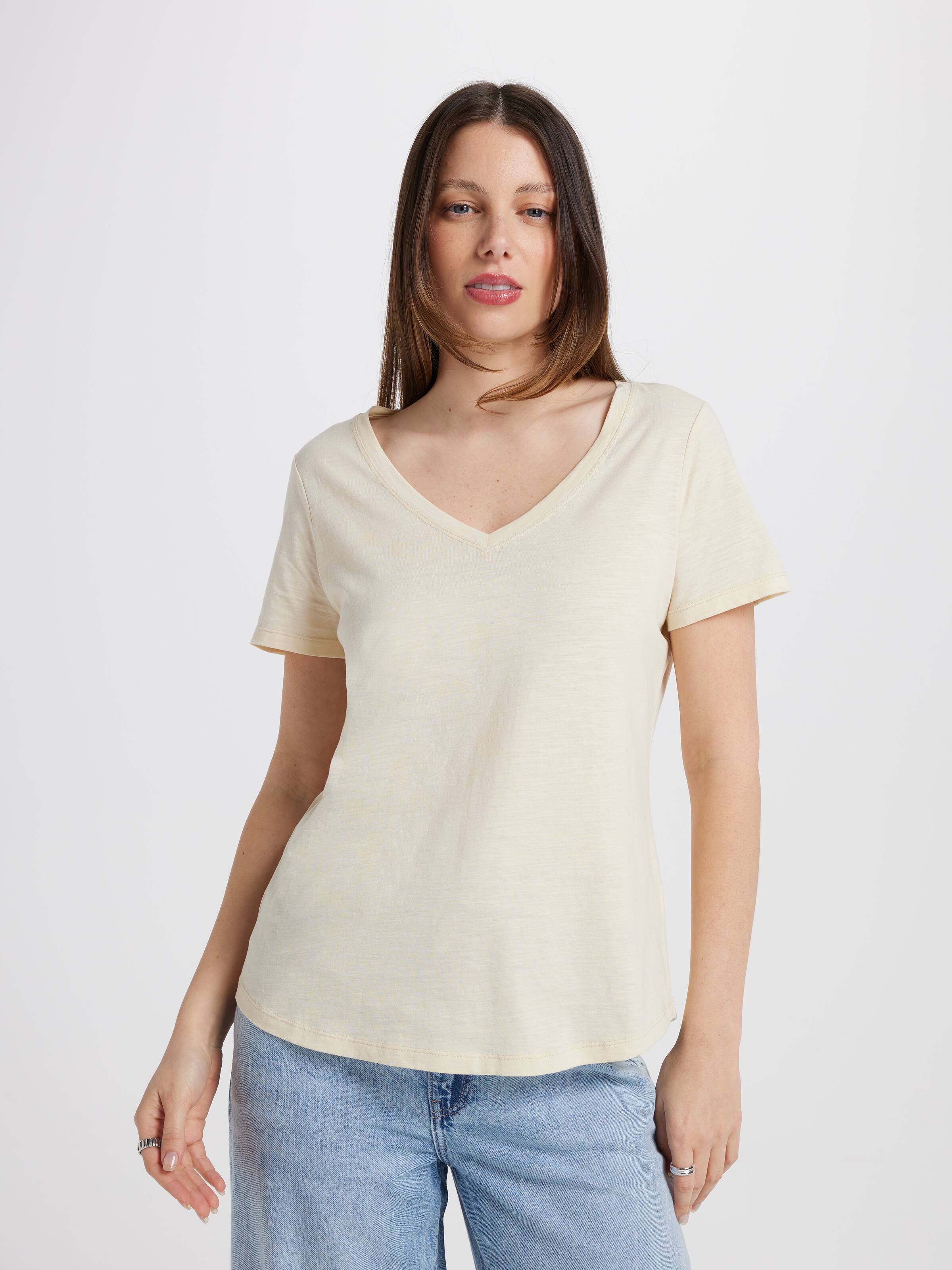 Perfect V Neck Boyfriend Tee