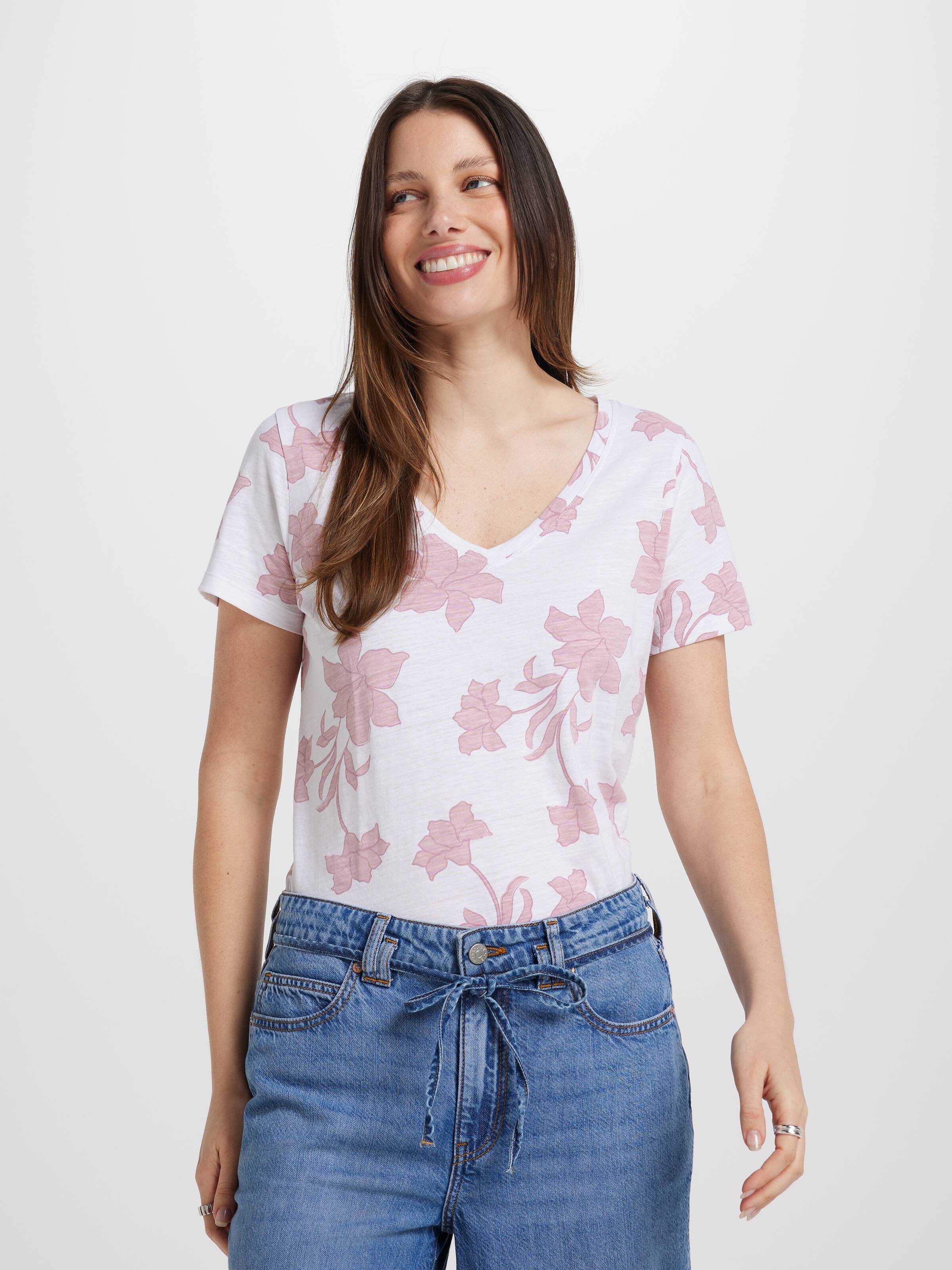 Perfect V Neck Boyfriend Tee