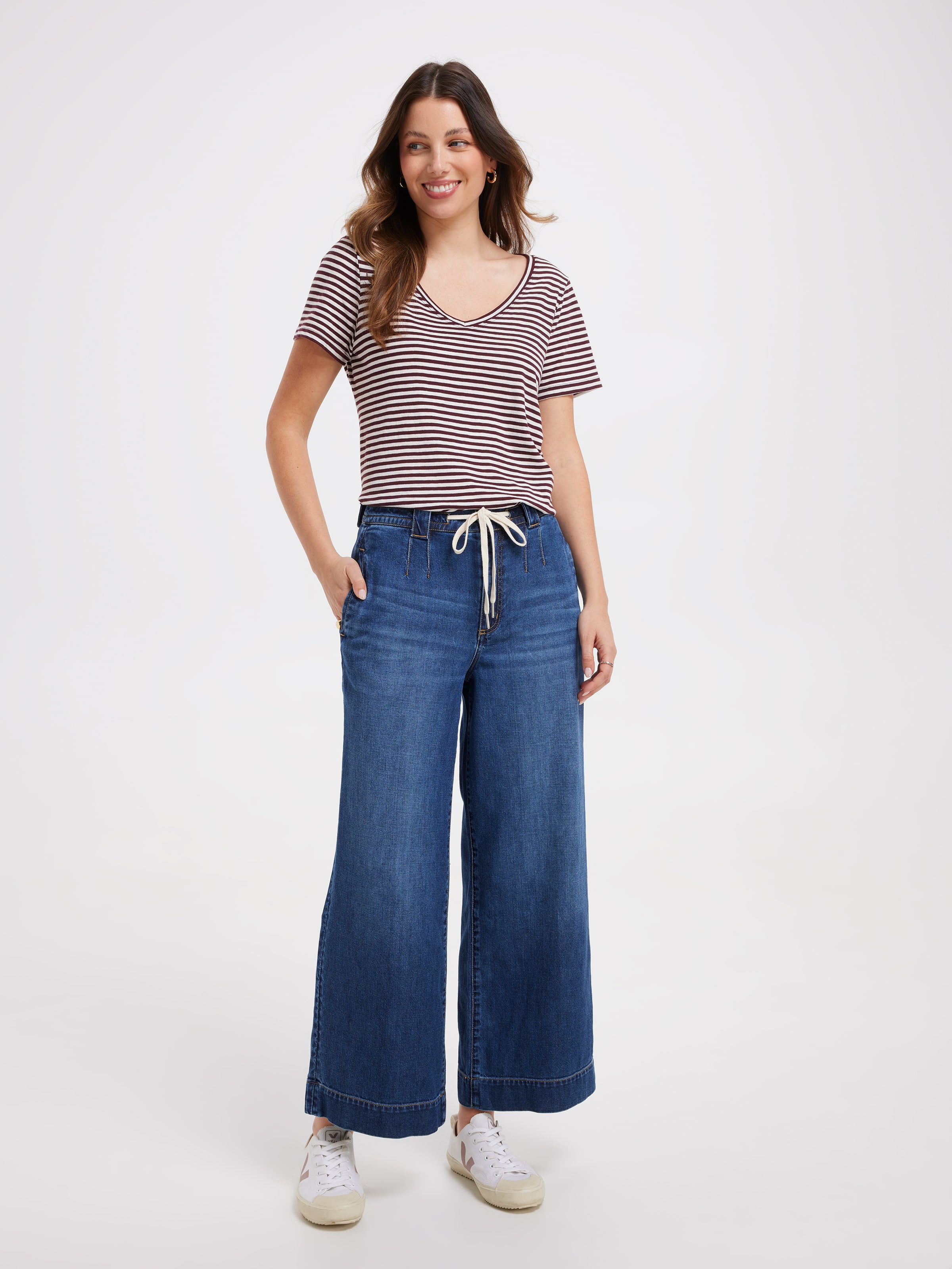 Perfect V Neck Boyfriend Tee