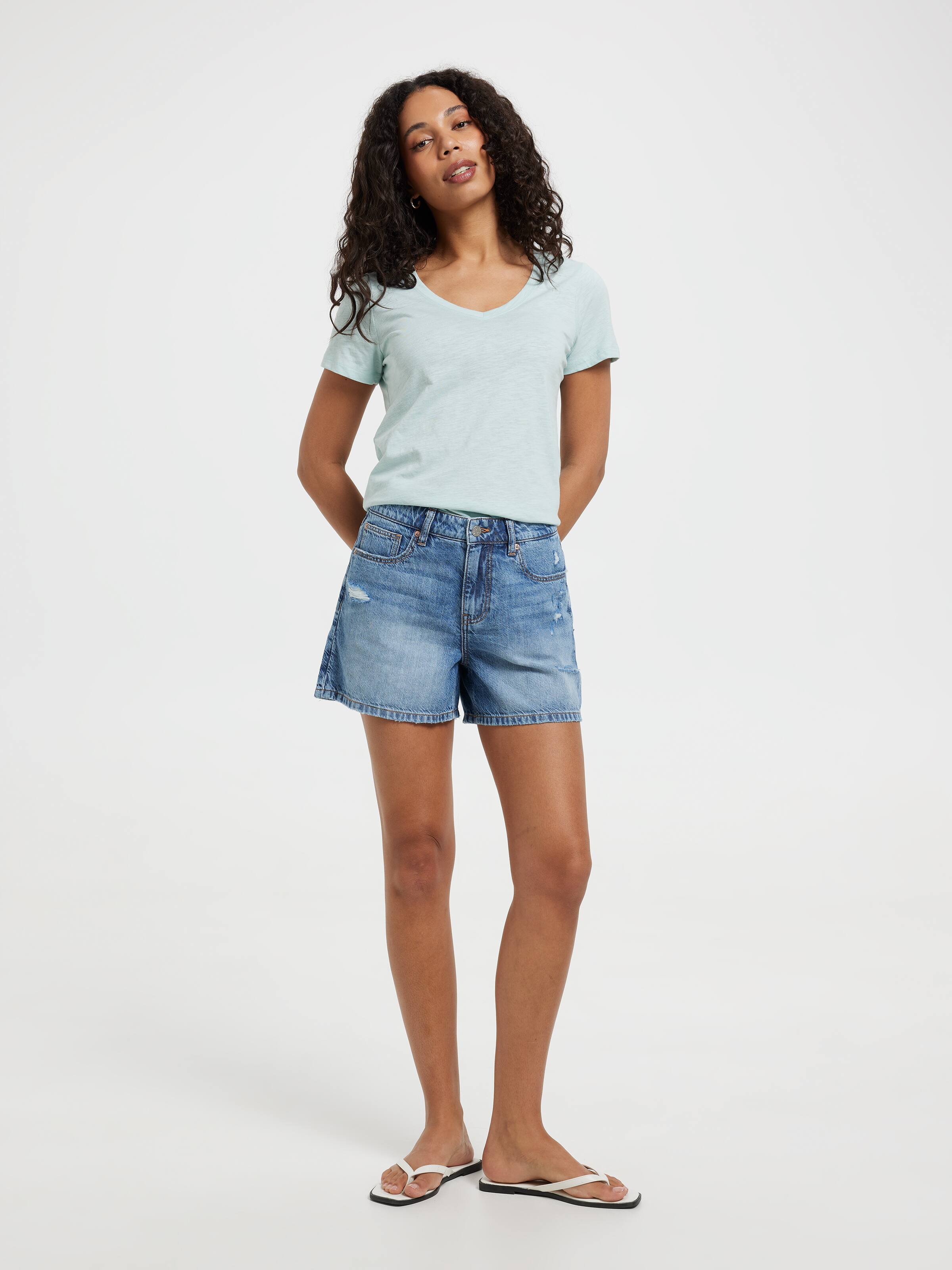 Perfect V Neck Boyfriend Tee
