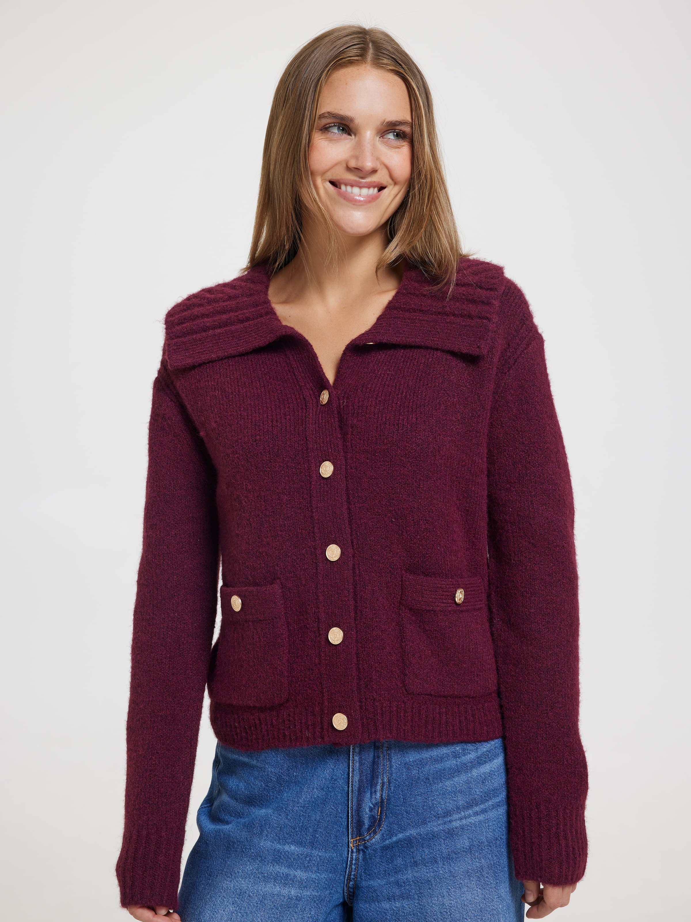 Image for Haven Collared Detail Cardi from JustGroupNZ