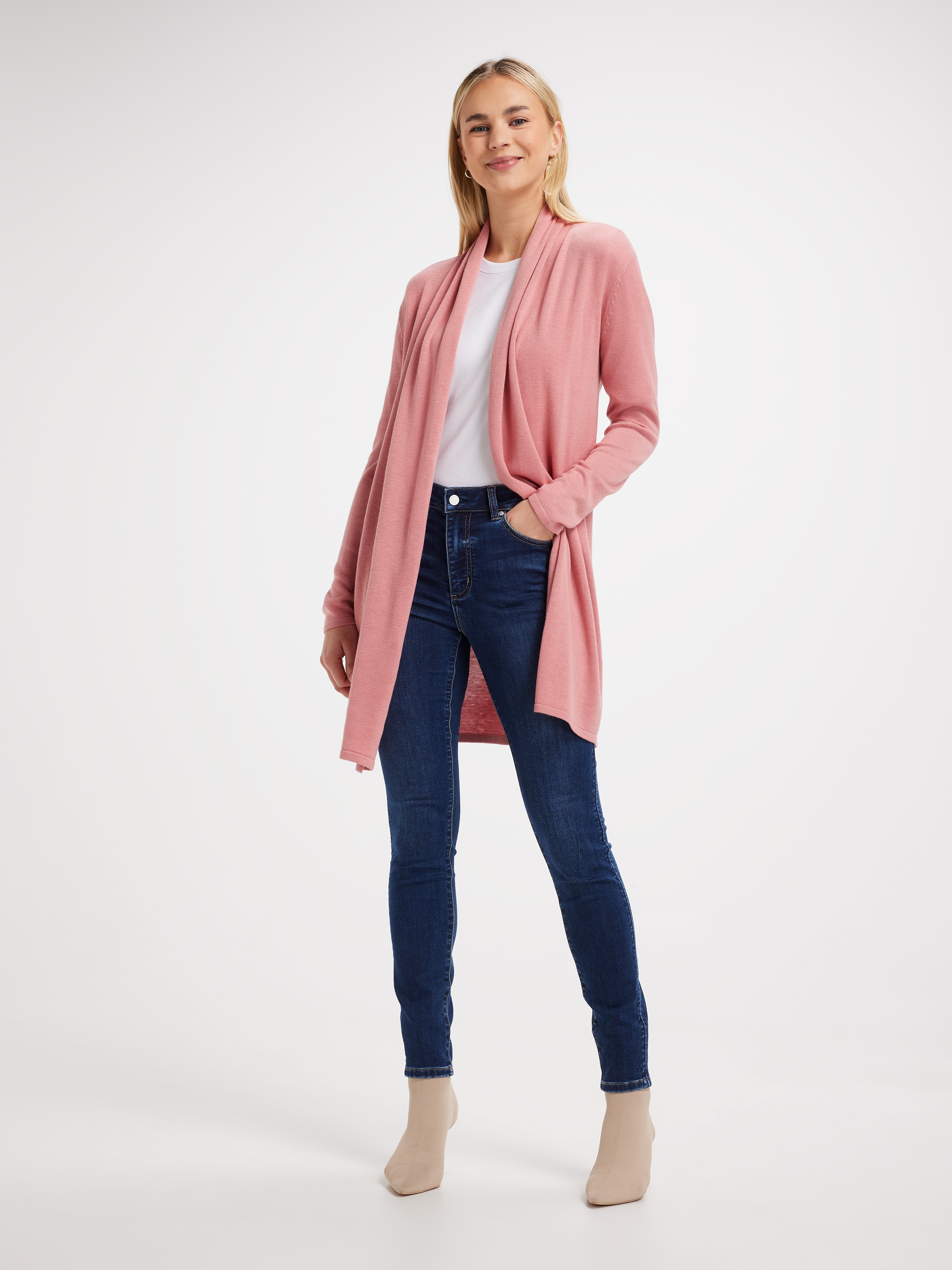 Jennifer Midi Shawl Cardi