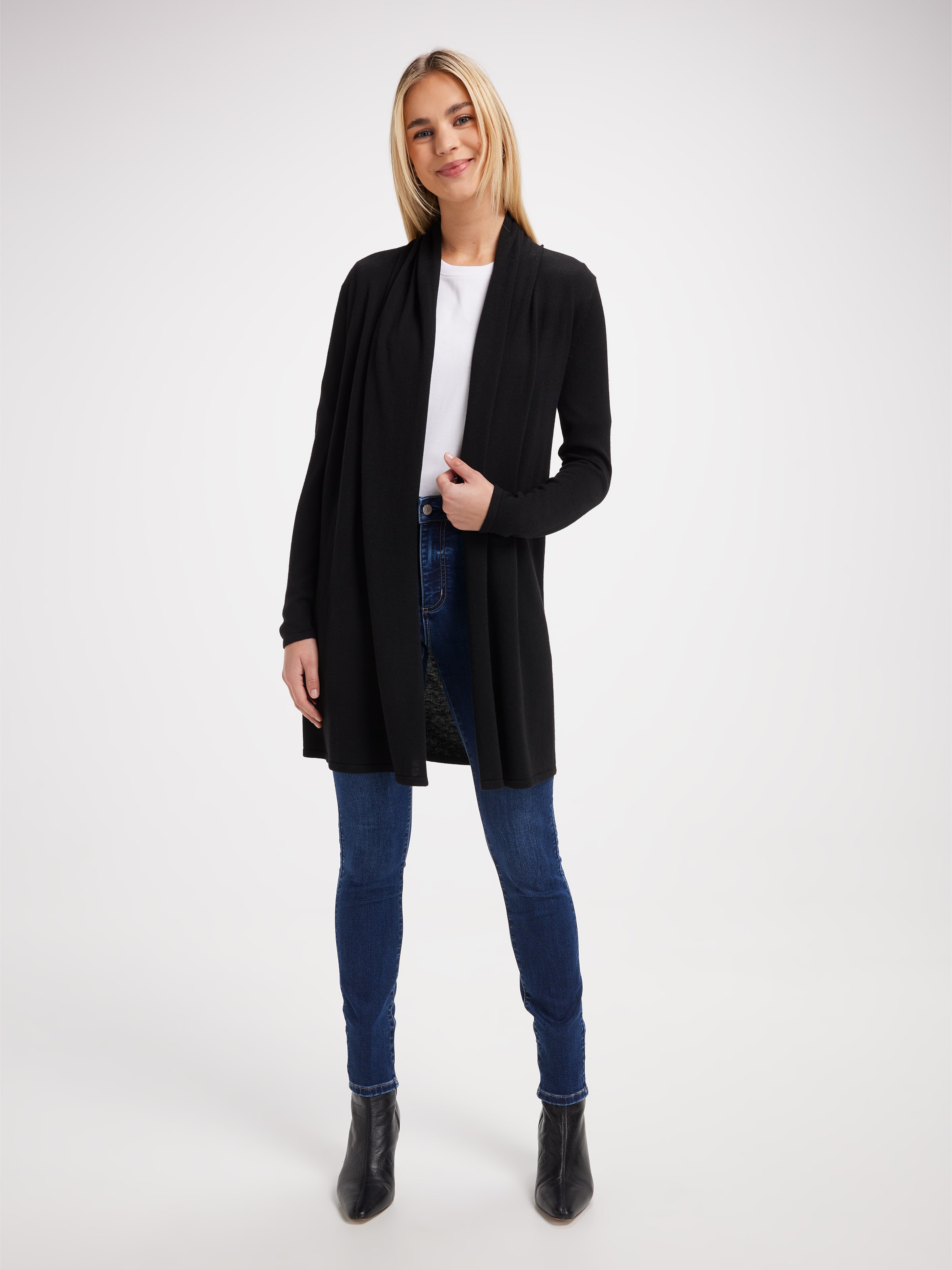 Jennifer Midi Shawl Cardi