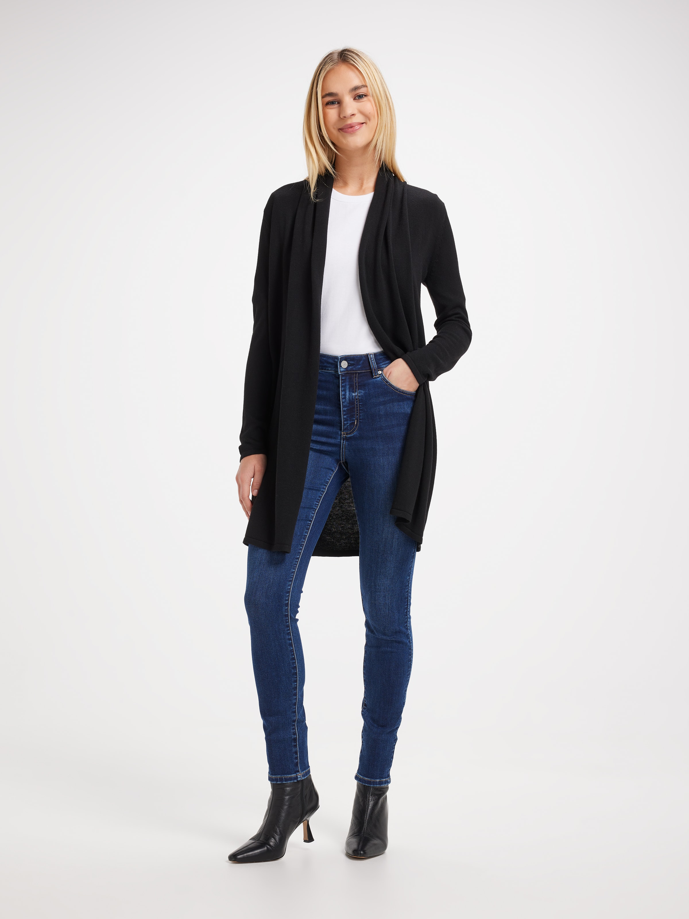 Jennifer Midi Shawl Cardi