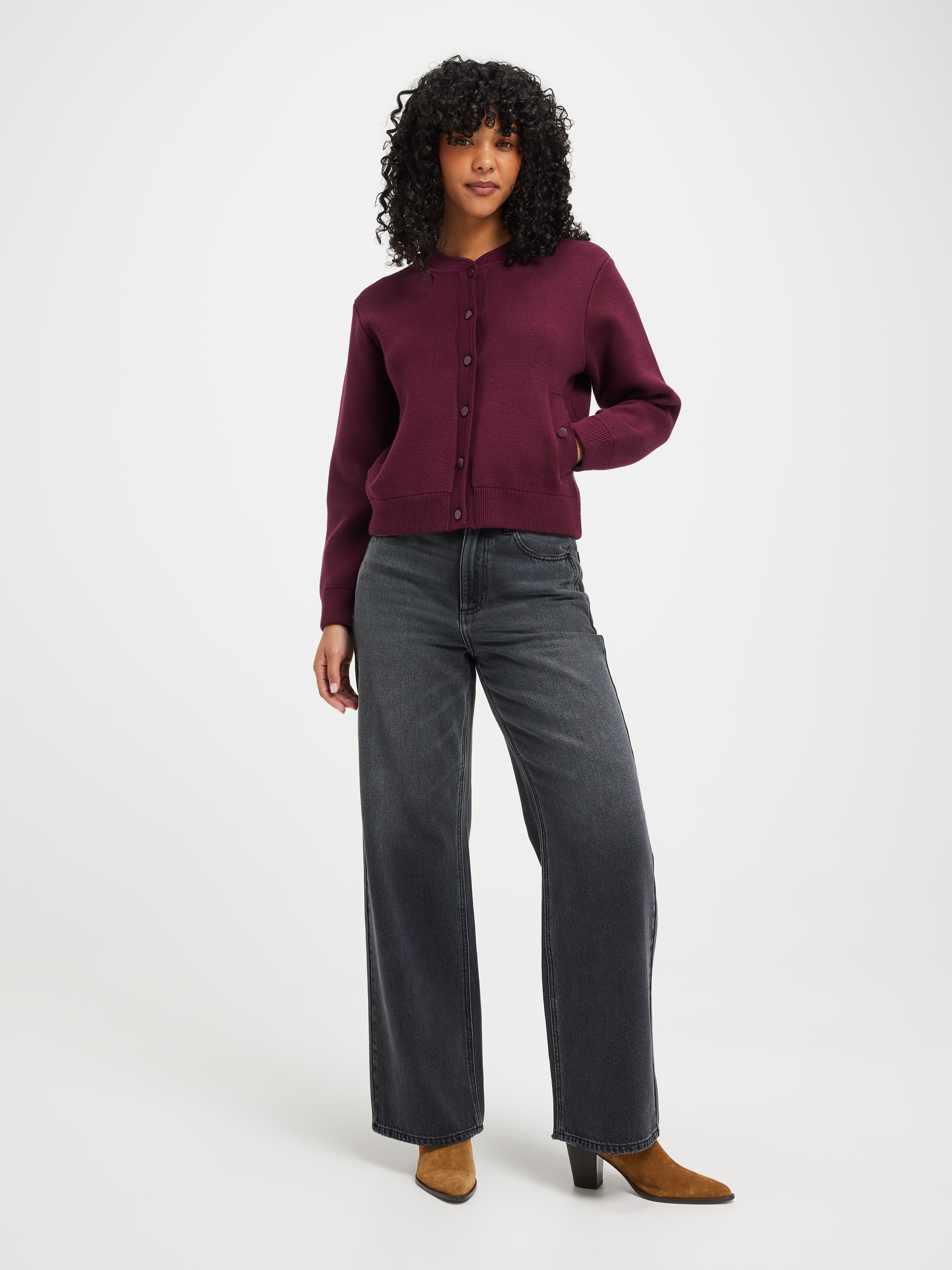 Gabrielle Knit Bomber