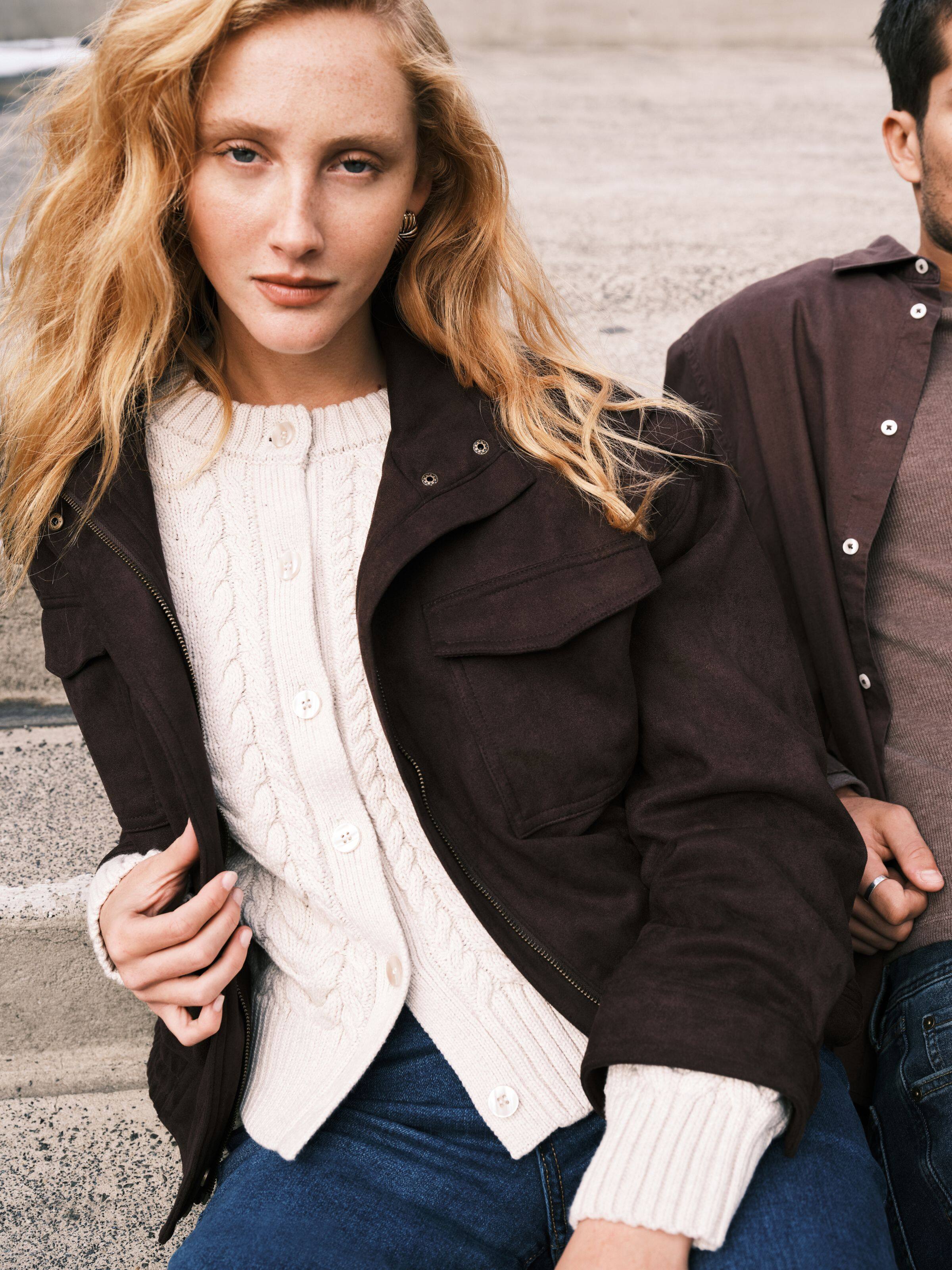Daisy Chunky Knit Cardi