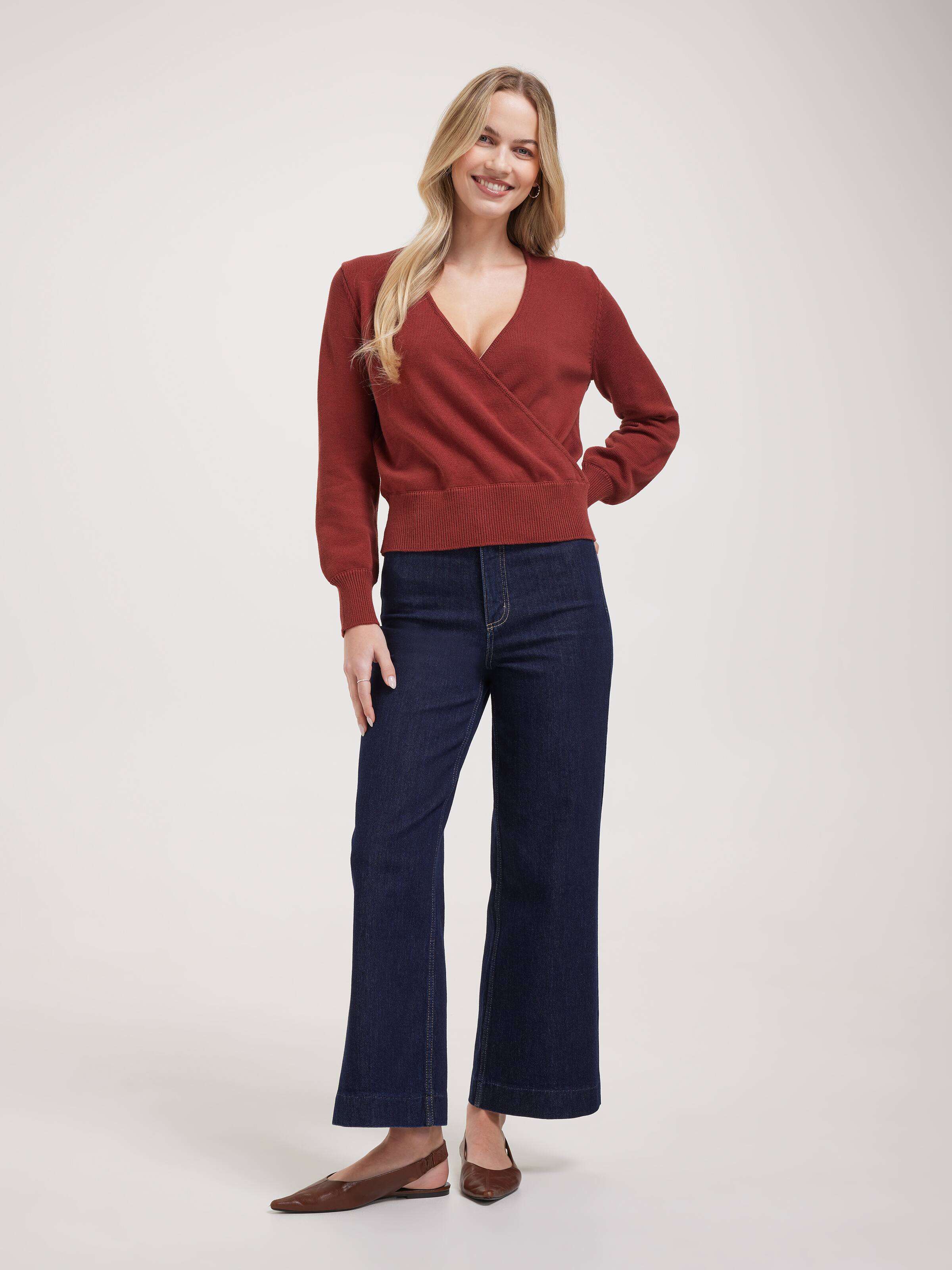 Serera Wrap Fashion Pullover