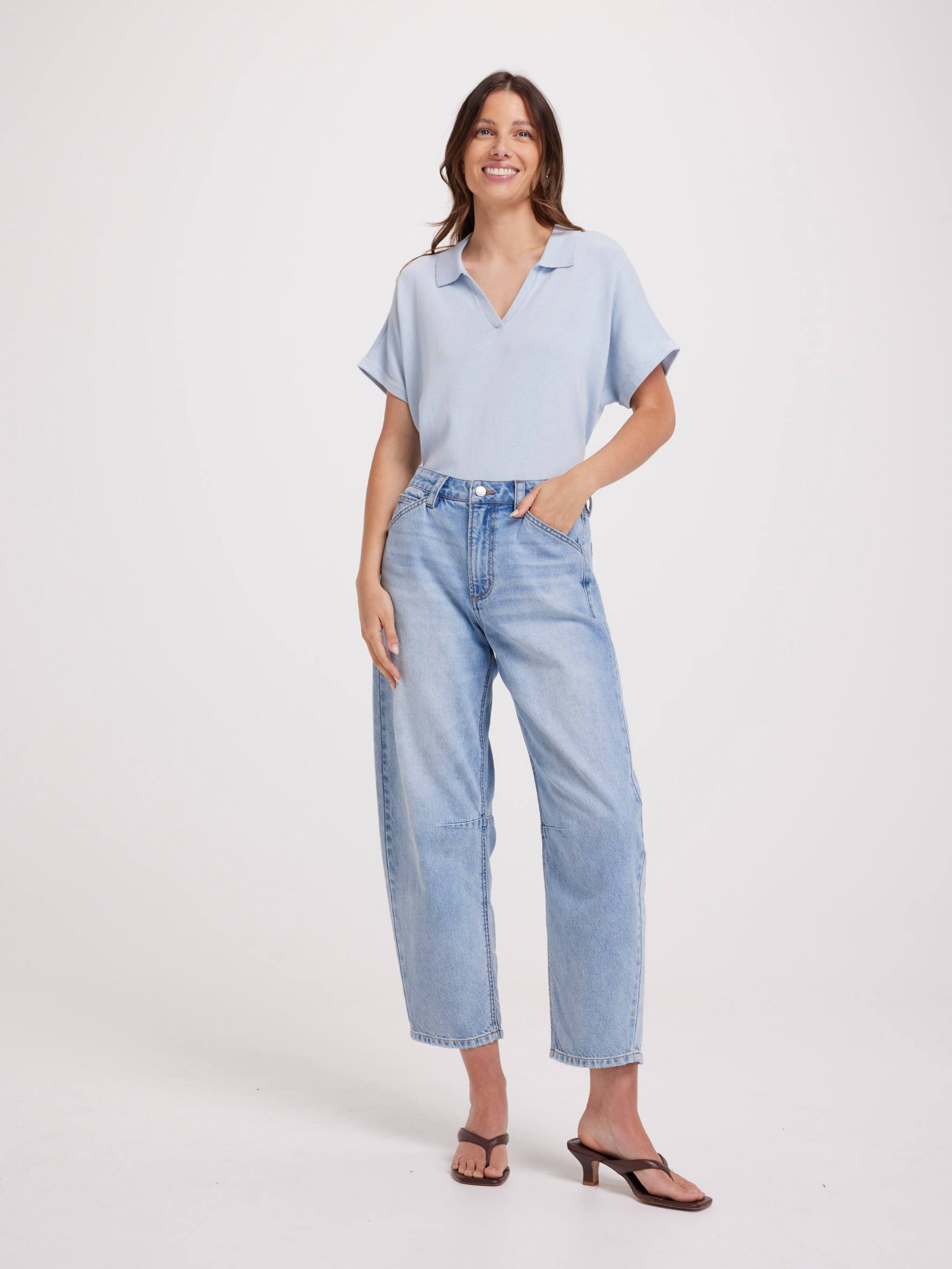 Samantha Extended Sleeve Polo