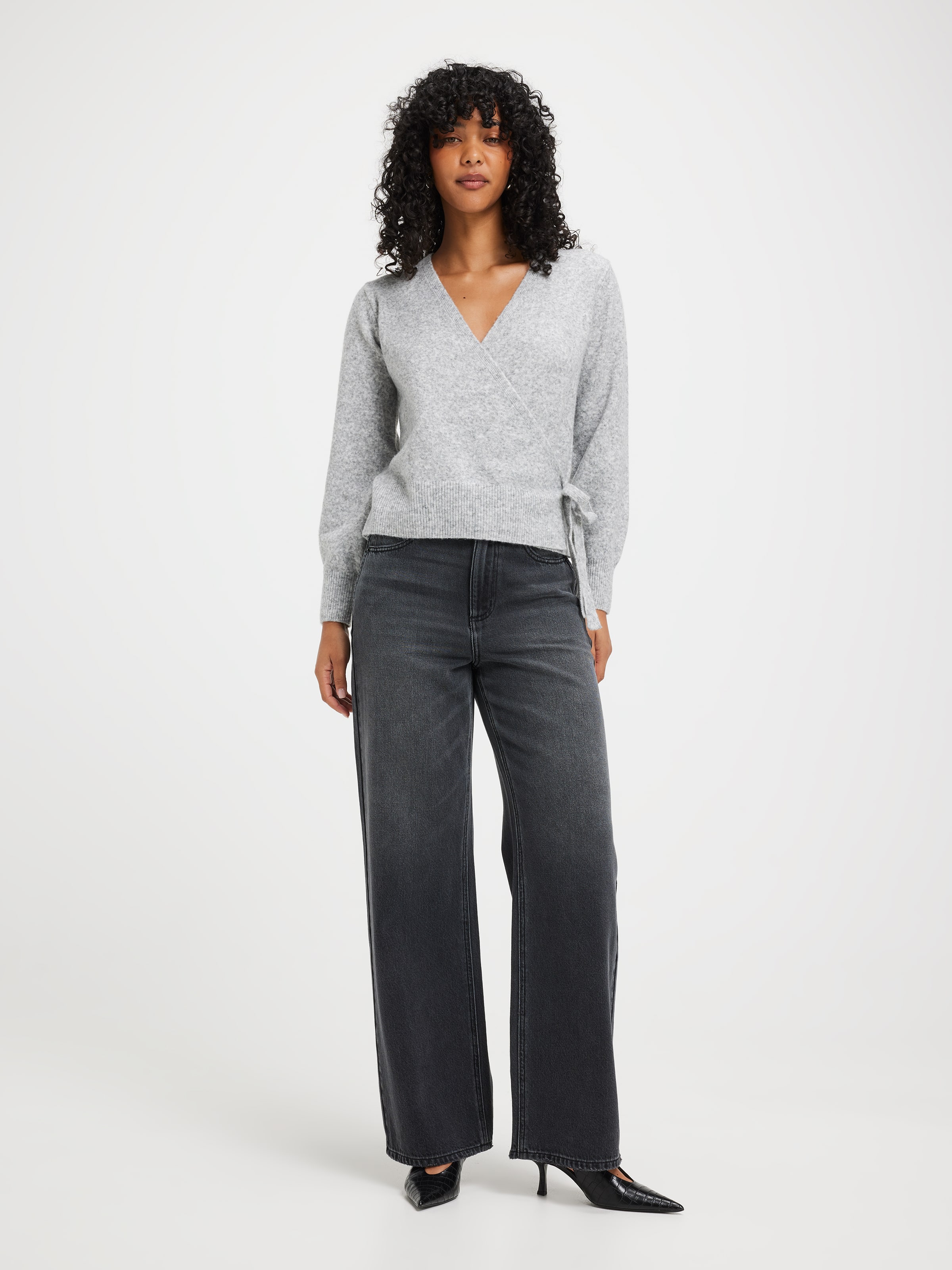 Georgina Wrap Pullover