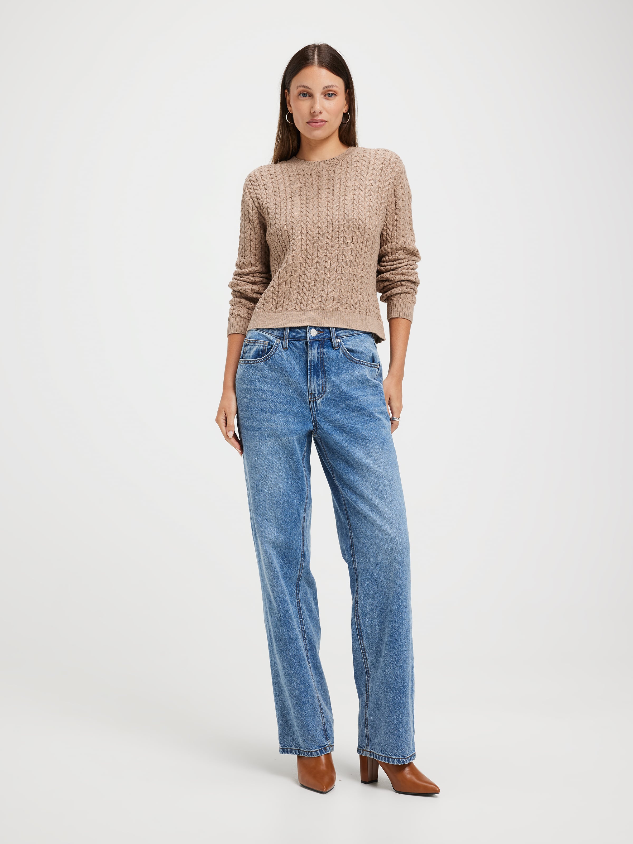 Lynette Cable Pullover