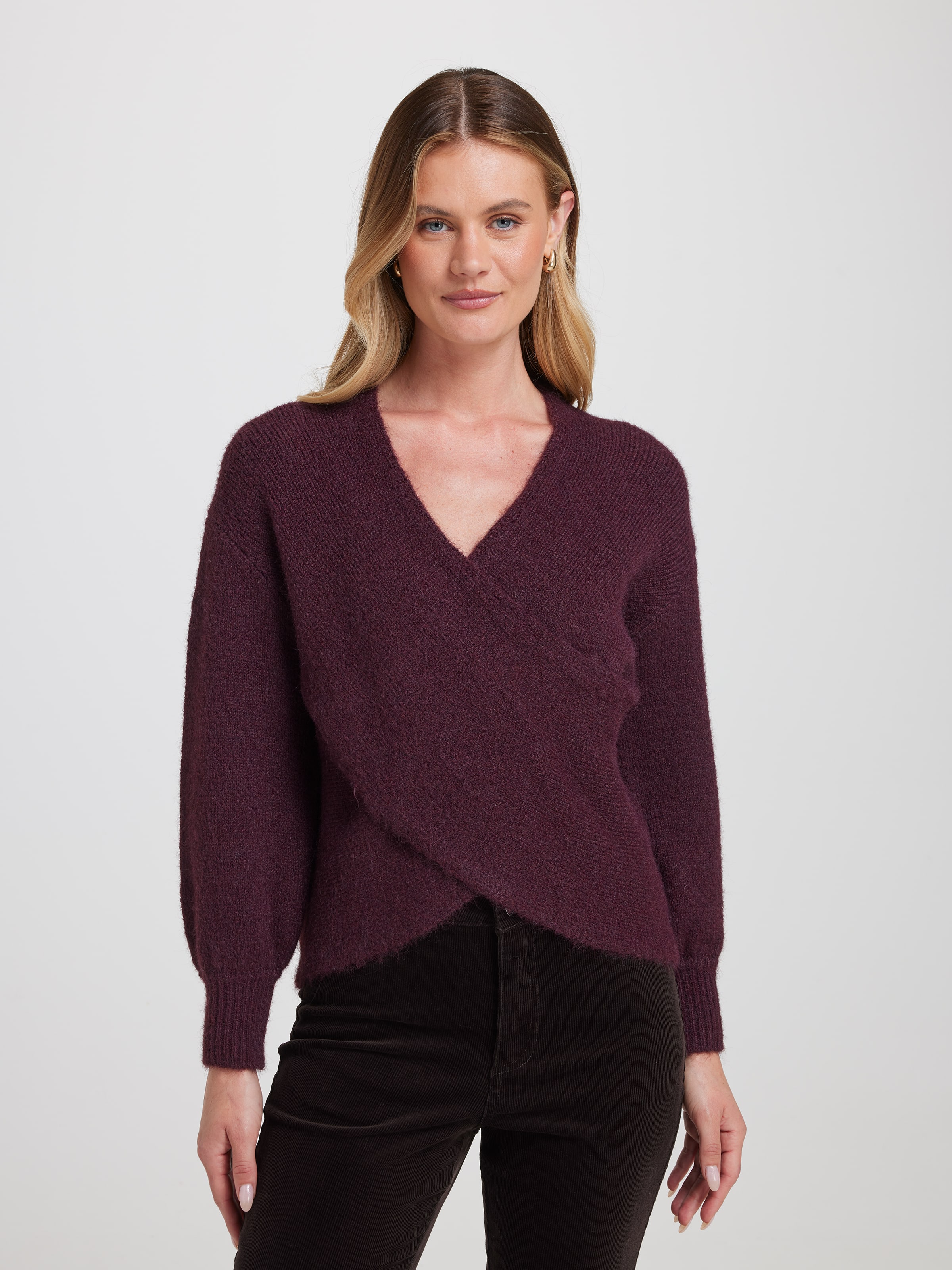 Vanessa Wrap Pullover